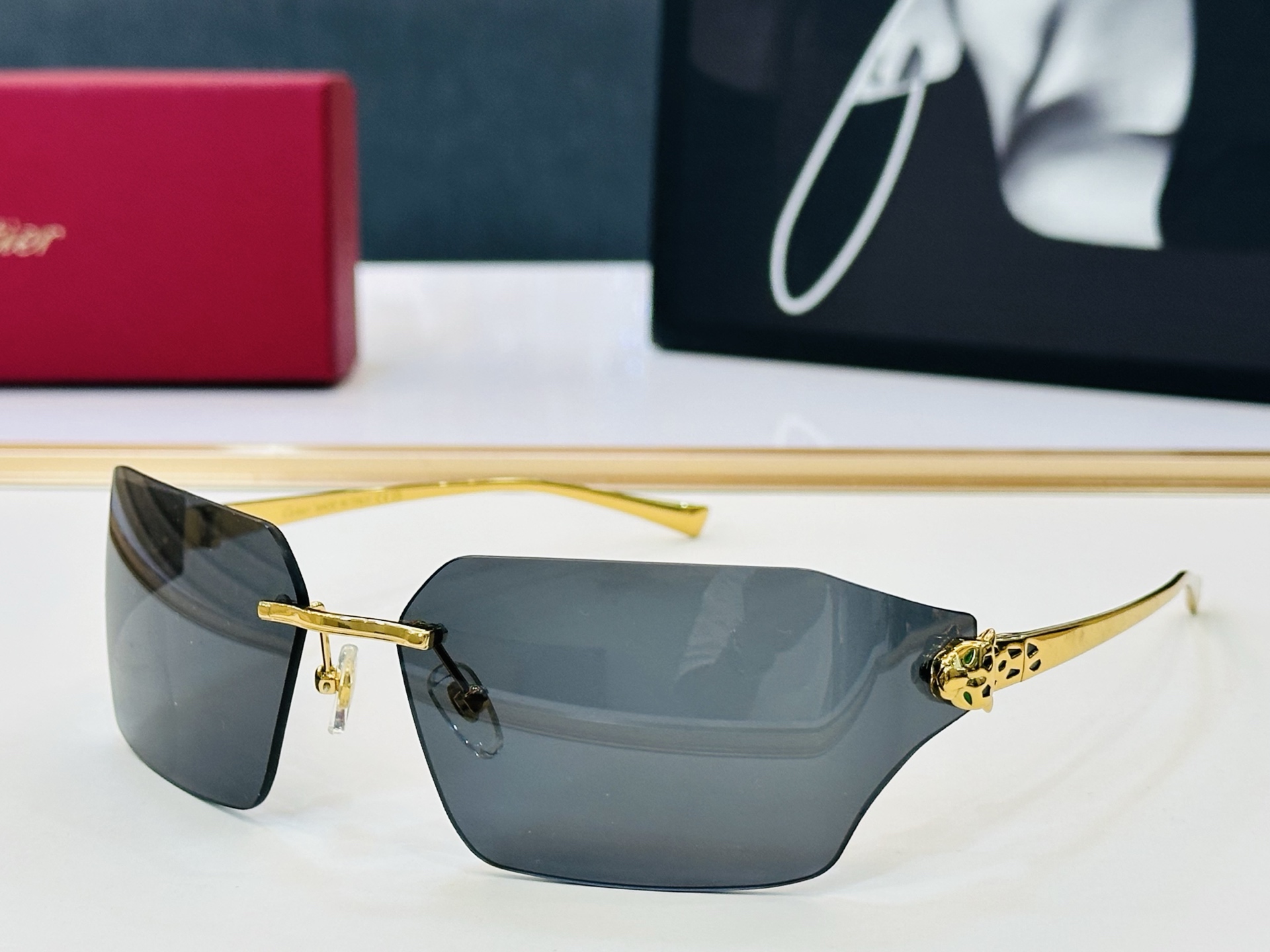 🆕 原版Cartie* 卡家 官网经典款 太阳镜 CT0267S Size：60口15-115 电镀工艺