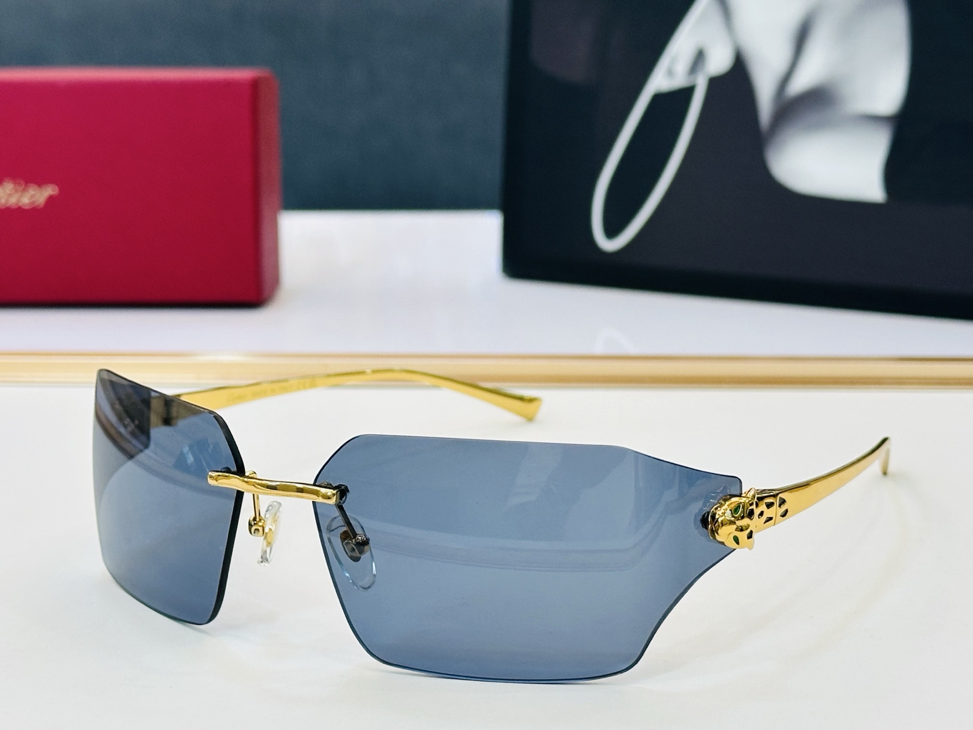 🆕 原版Cartie* 卡家 官网经典款 太阳镜 CT0267S Size：60口15-115 电镀工艺