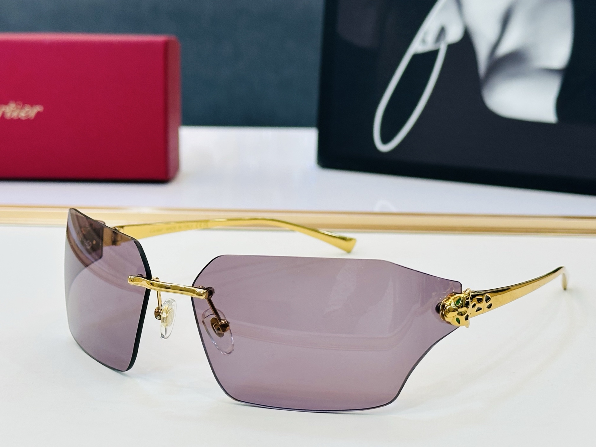 🆕 原版Cartie* 卡家 官网经典款 太阳镜 CT0267S Size：60口15-115 电镀工艺