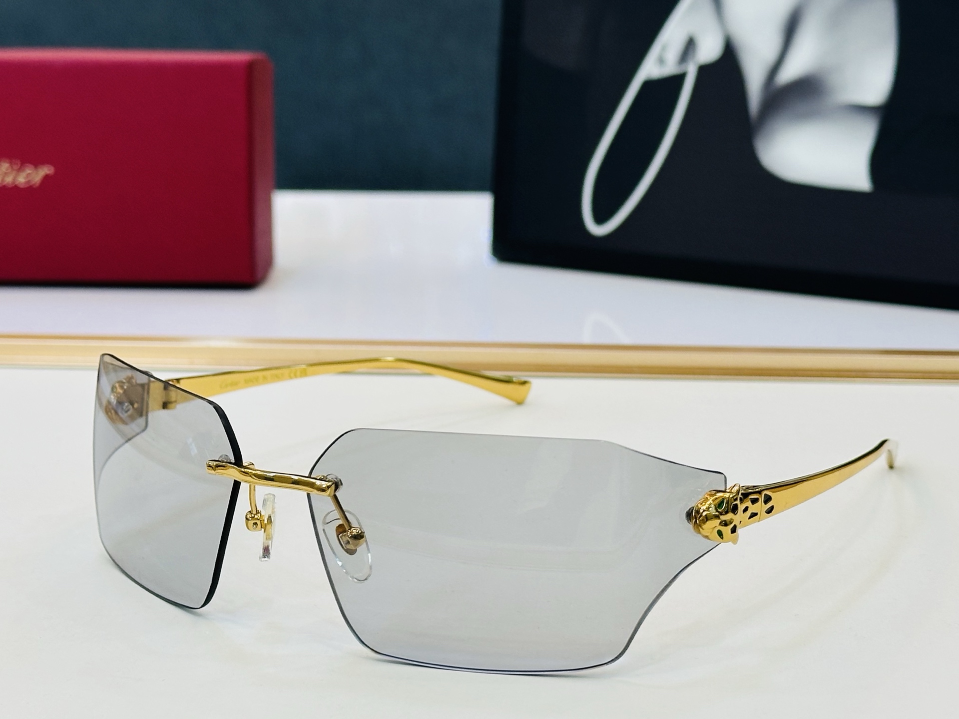 🆕 原版Cartie* 卡家 官网经典款 太阳镜 CT0267S Size：60口15-115 电镀工艺