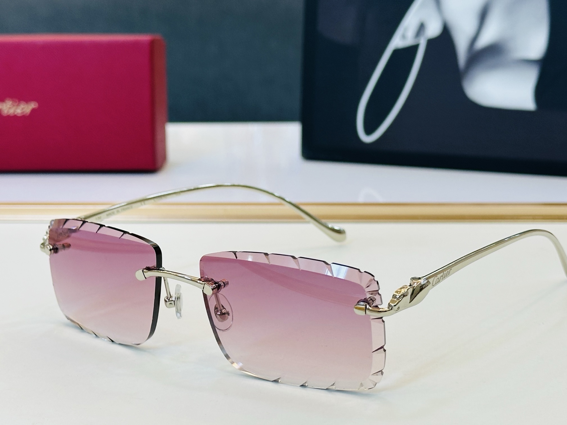 🆕 原版Cartie* 卡家 官网经典款 太阳镜 CT0061O Size：57口16-130 电镀工艺