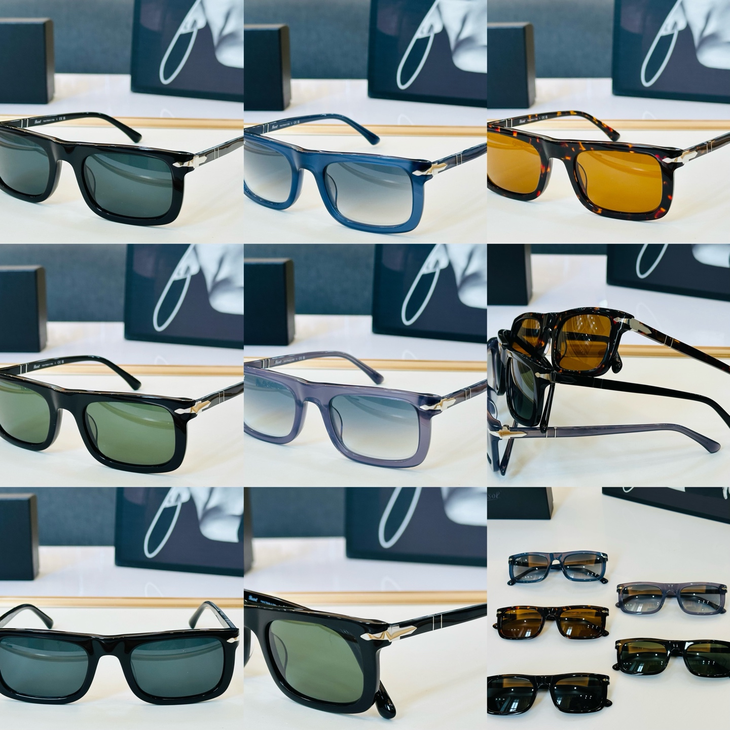 Persol❤️🔺MODEL：PO3362-S ❤️SIZE：52口21-145 板材框 L太阳镜 