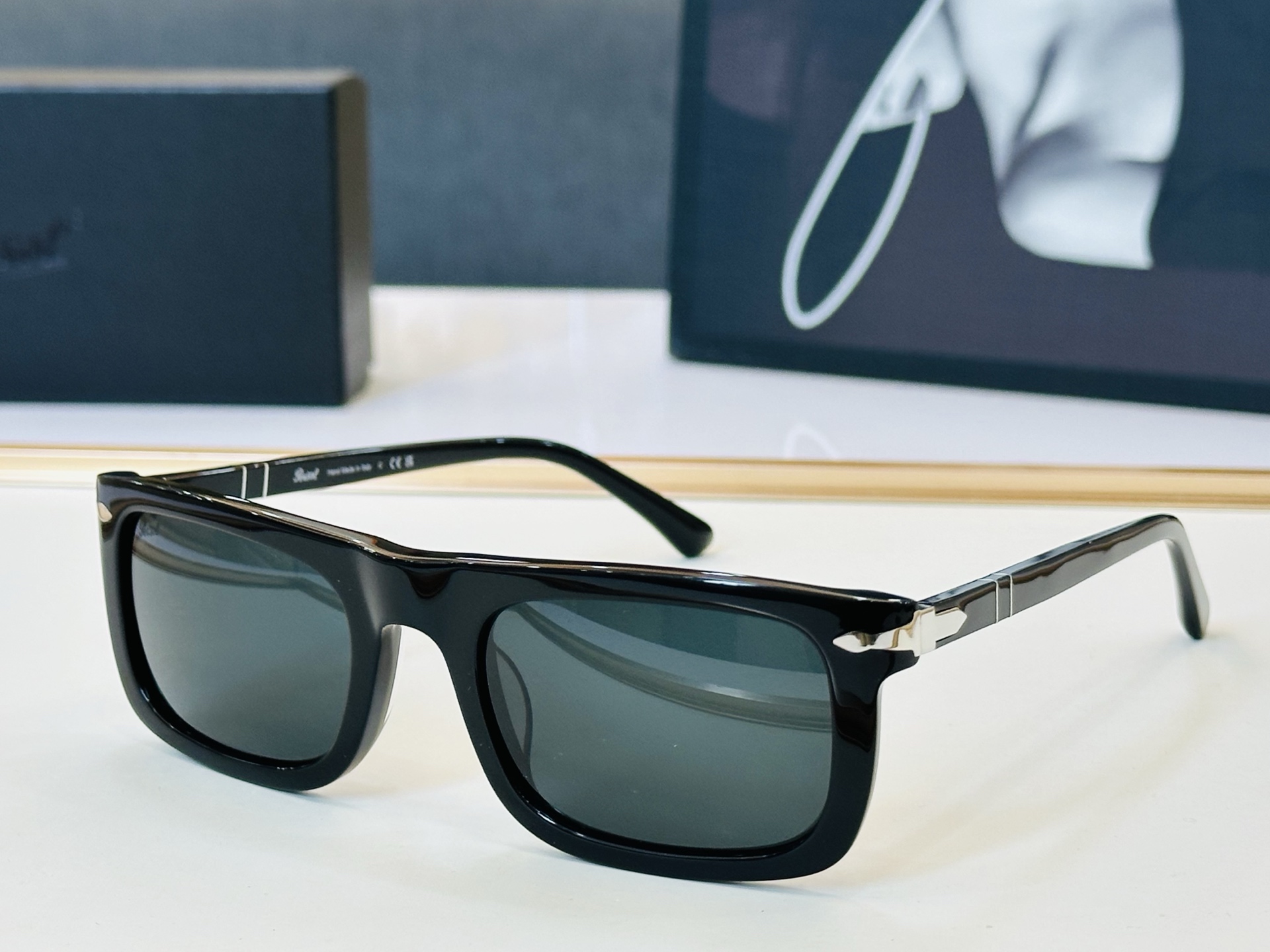 NO:823685,PersolMODELPO3362-S SIZE52 mouth 21- acetate frame L sunglasses glasses sunglasses sunglasses, glasses19860909PersolMODELPO3362-S SIZE52口21- 板材框 L太阳镜 眼镜墨镜太阳镜,眼镜,glasses