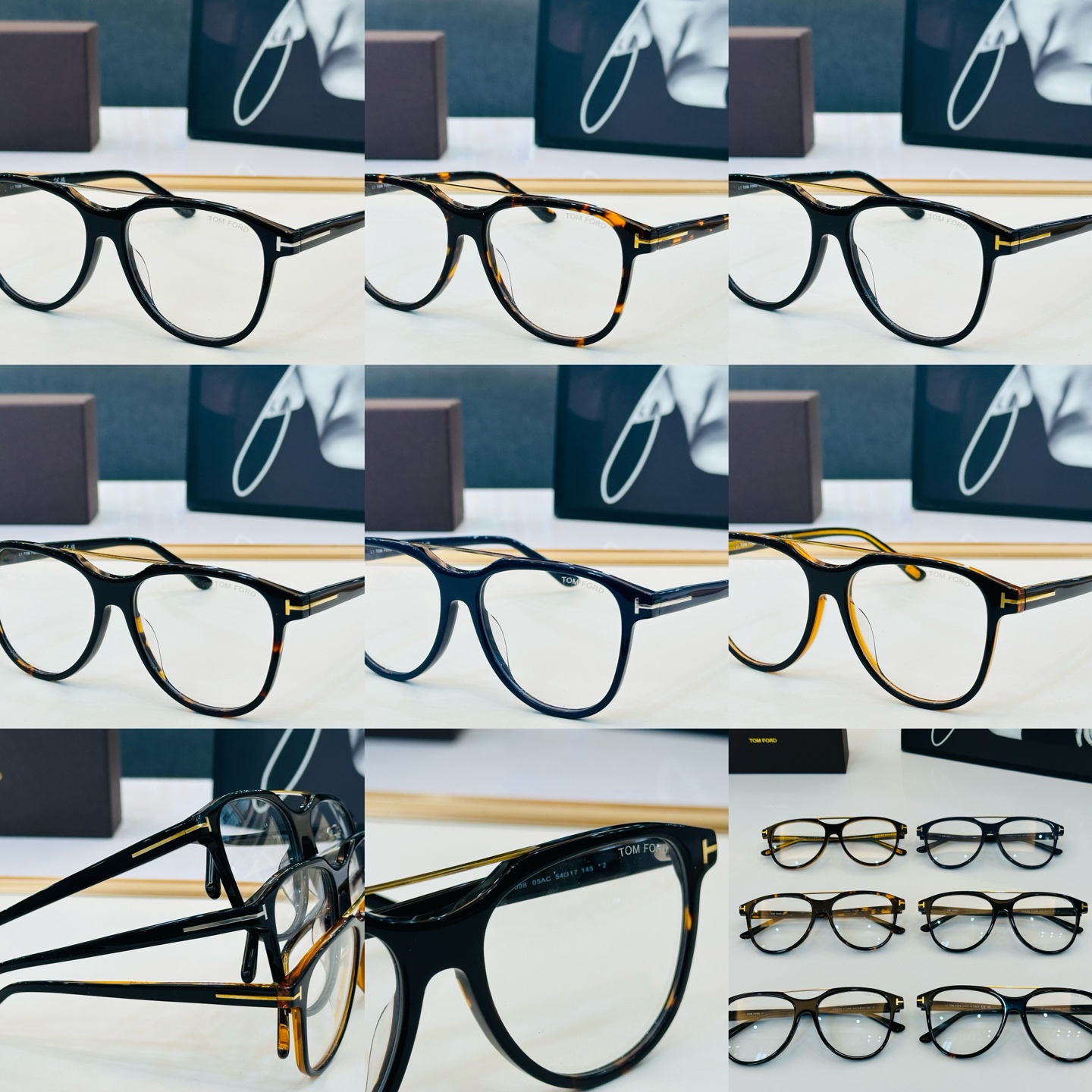 🔺TOM FOR*🔻 汤姆家 官网新款 FT1098 Size：54口17-145 经典时尚 🔝🔝C采用