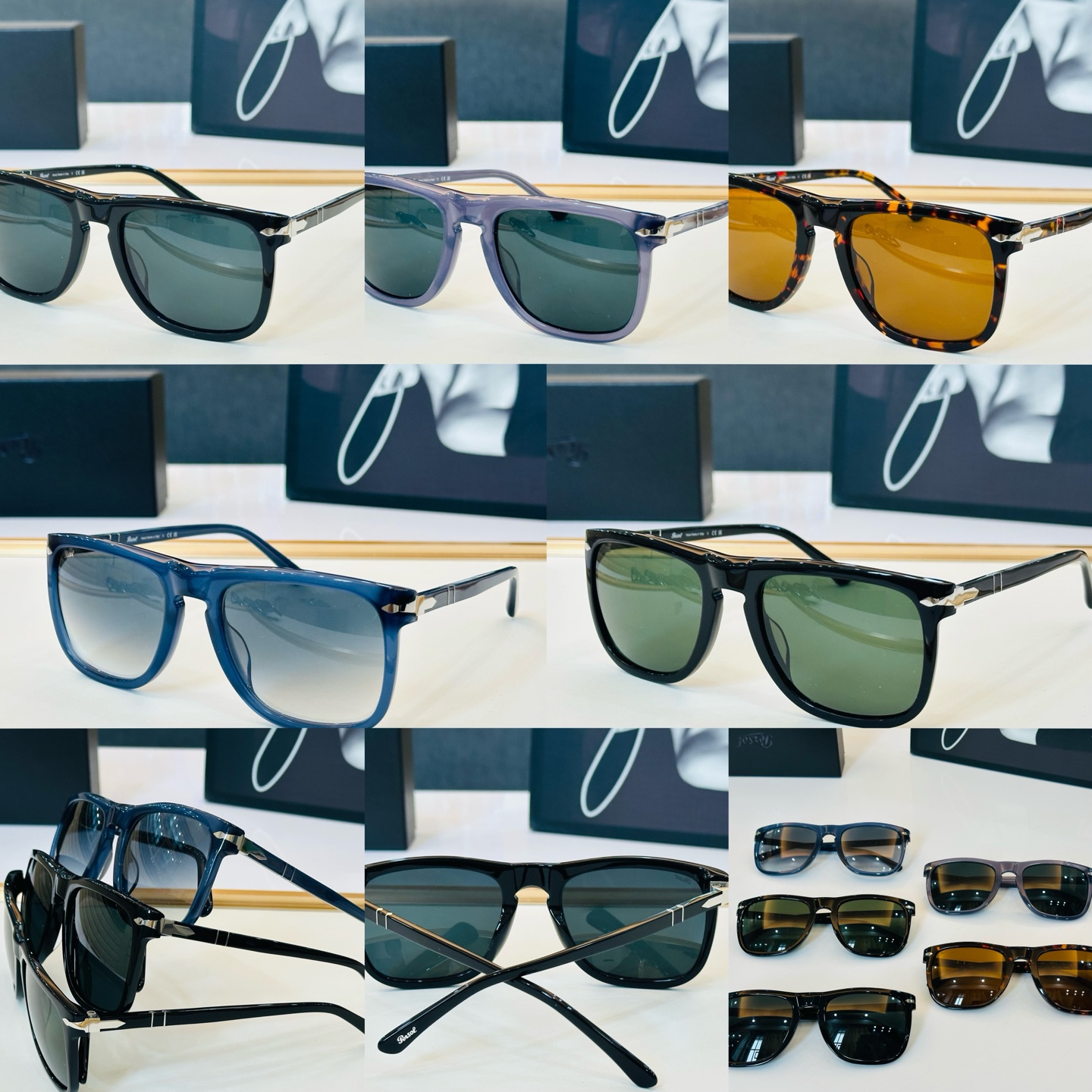 Persol❤️🔺MODEL：PO3336-S ❤️SIZE：57口21-145 板材框 L太阳镜