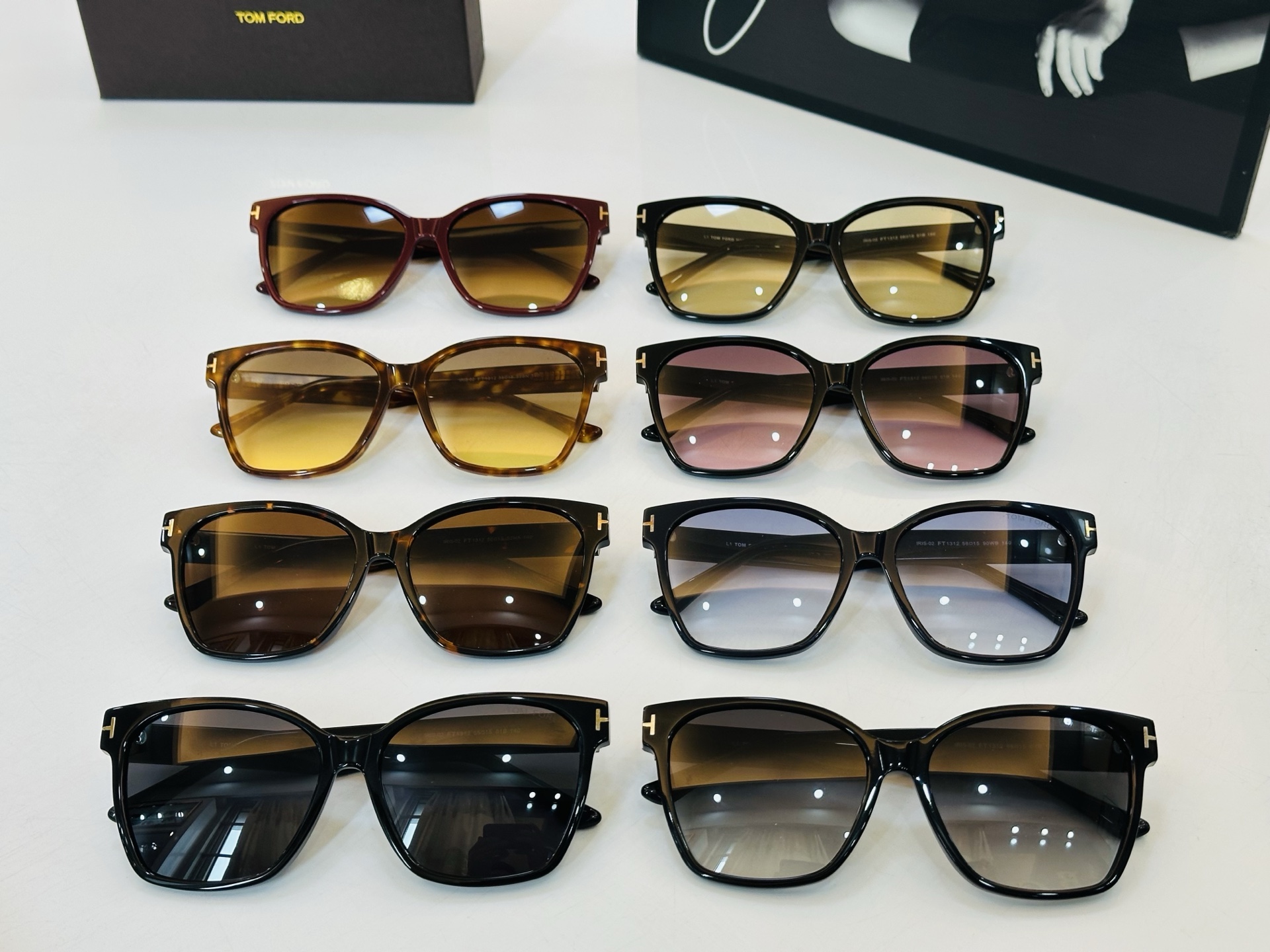 🔺TOM FOR*🔻 汤姆家 官网新款 FT1312  Size：56口15-140 经典时尚 🔝🔝C采