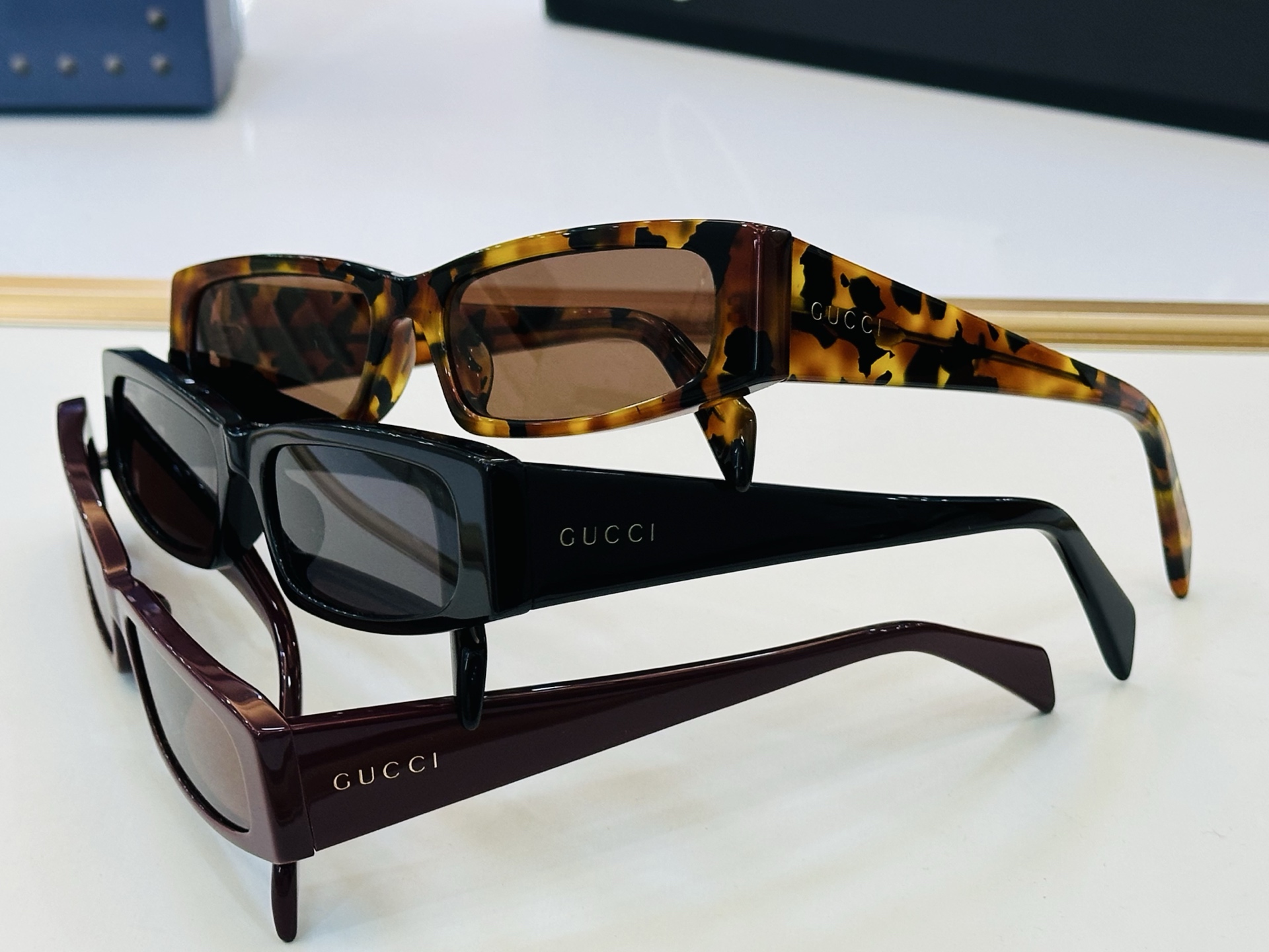 🔺GUCC*🔻 古家GG1778S Size：57口17-145 女士款 墨镜搭配镜框🔝🔝B时尚靓丽 个