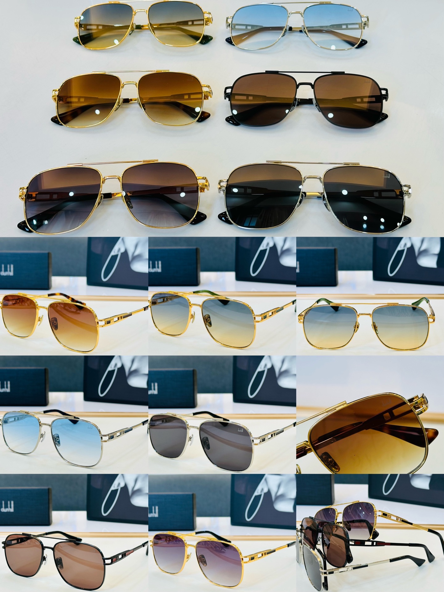 DUNHIL*登*喜路 MODEL：DU02258bm SIZE：59口15-145