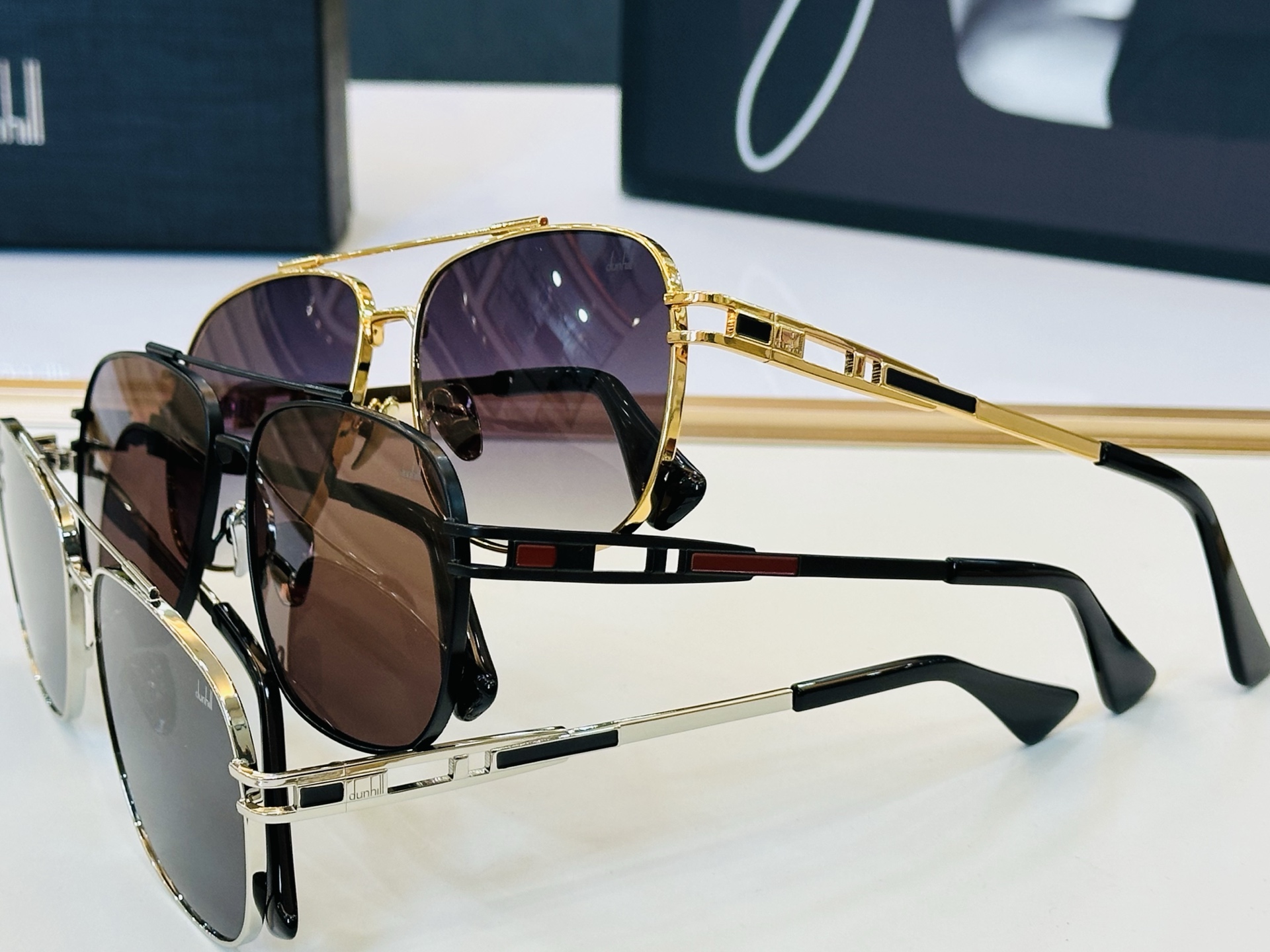 DUNHIL*登*喜路 MODEL：DU02258bm SIZE：59口15-145