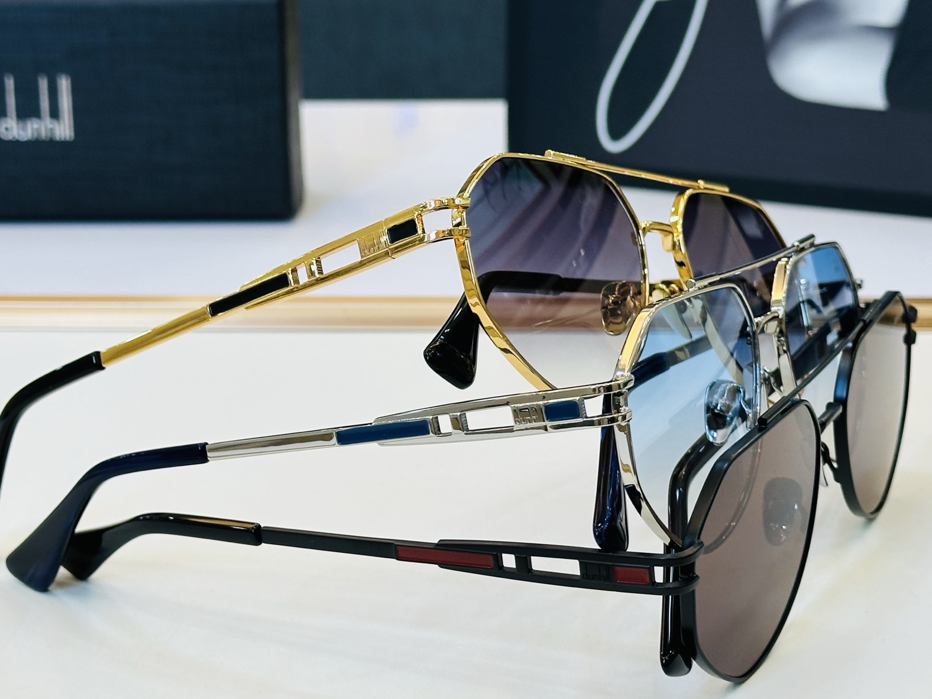 DUNHIL*登*喜路 MODEL：DU02257bm SIZE：58口16-145