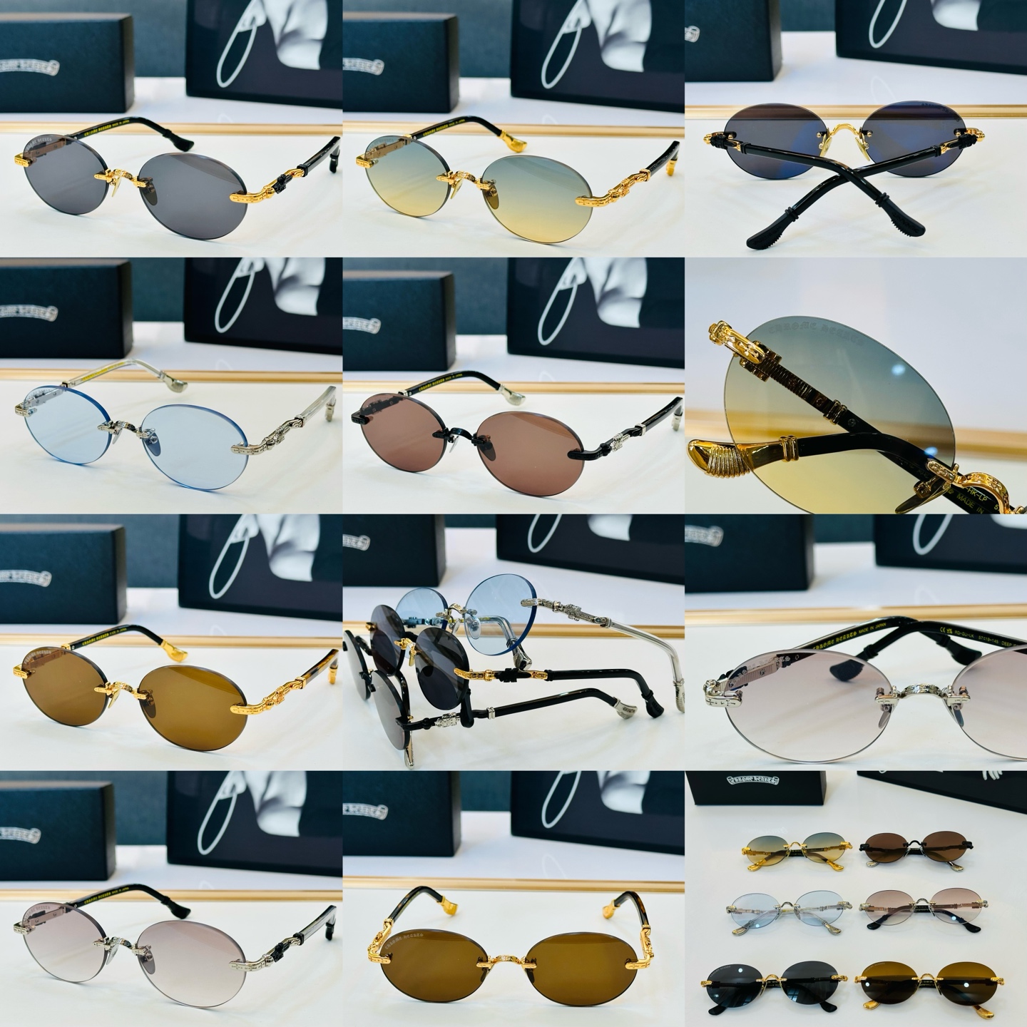 Chromeheart 克罗家 DEEP IFC Size：57口19-145 精致厚金双色电镀 X金属