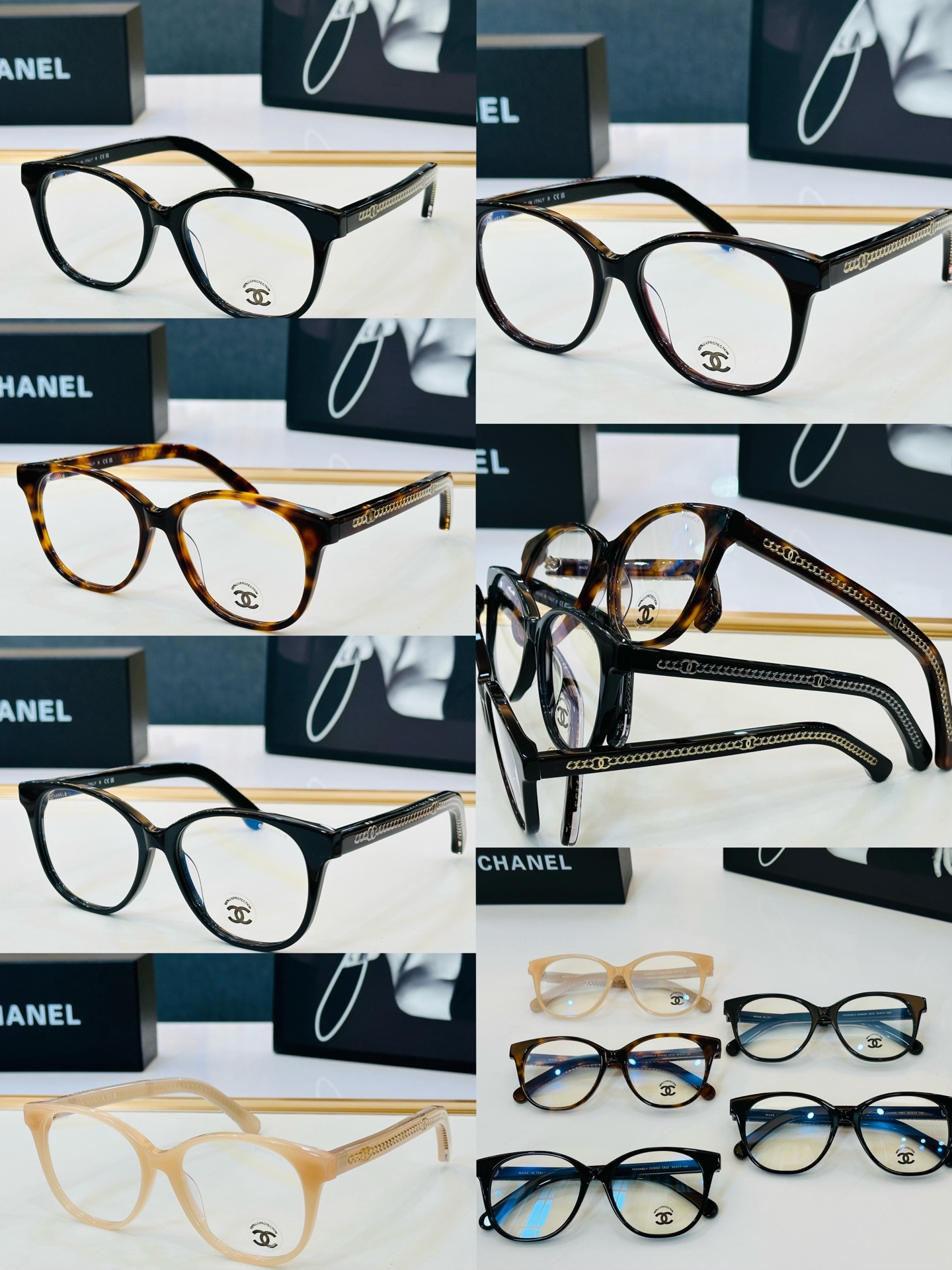 【CHANE*/香家】MODEL:CH3493 Size：54口17-140 独特设计  一适合各种脸型