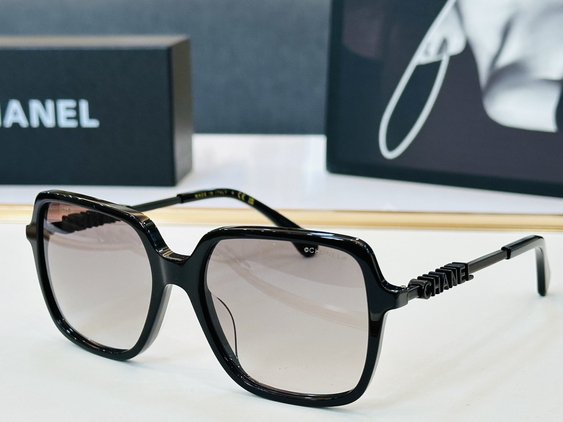 CHANE*香家  CH3505 SIZE：55口17-140   潮流爆款 太阳镜 😍😍高品质 F网红
