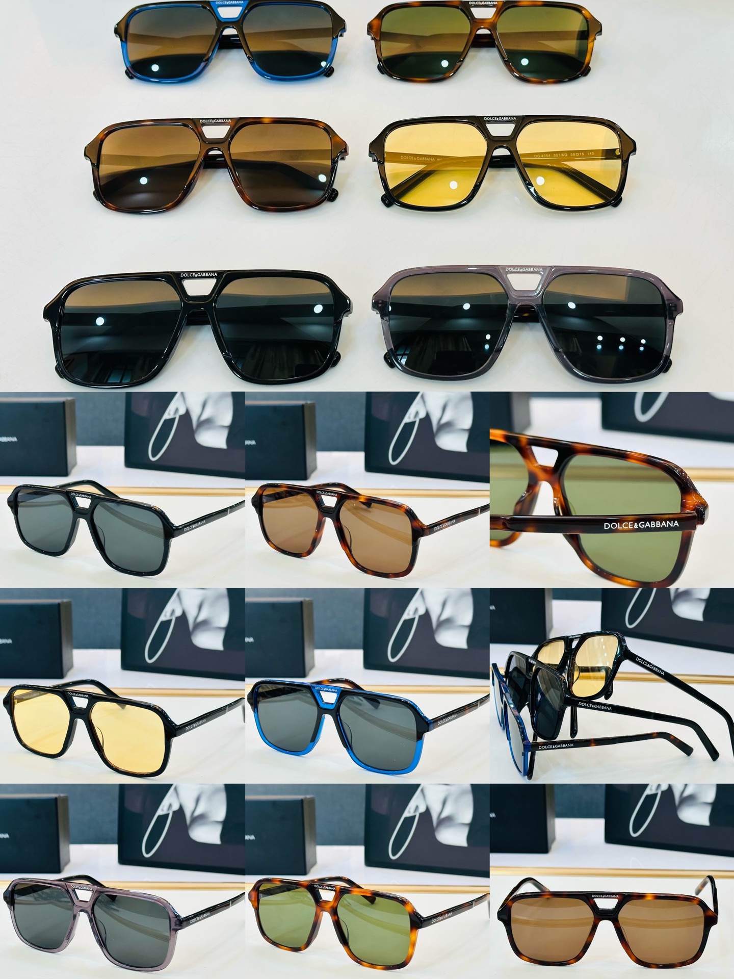 🔺DOLCE&GABBAN*🔻DG4354  Size：58口15-145  新颖独特🔝🔝L美艳绝伦