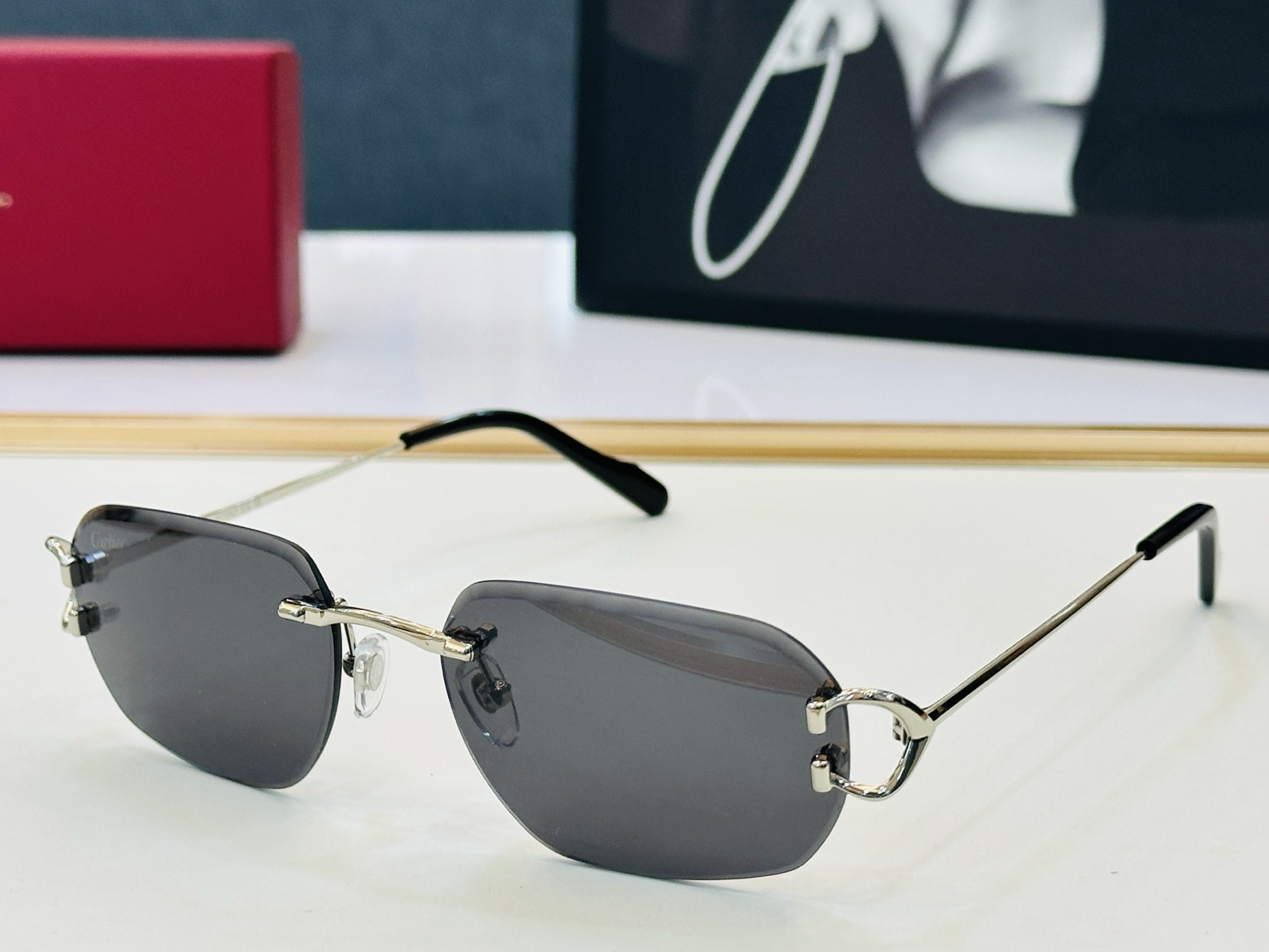 🆕 原版Cartie* 卡家 官网经典款 太阳镜 CT0478S Size：58口18-145 电镀工艺