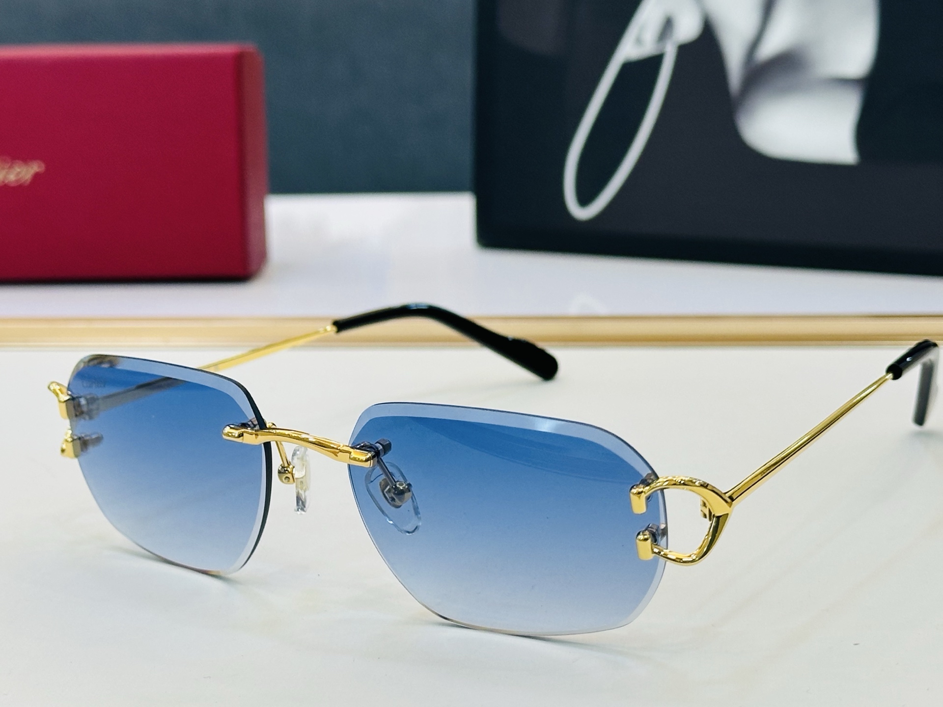 🆕 原版Cartie* 卡家 官网经典款 太阳镜 CT0478S Size：58口18-145 电镀工艺