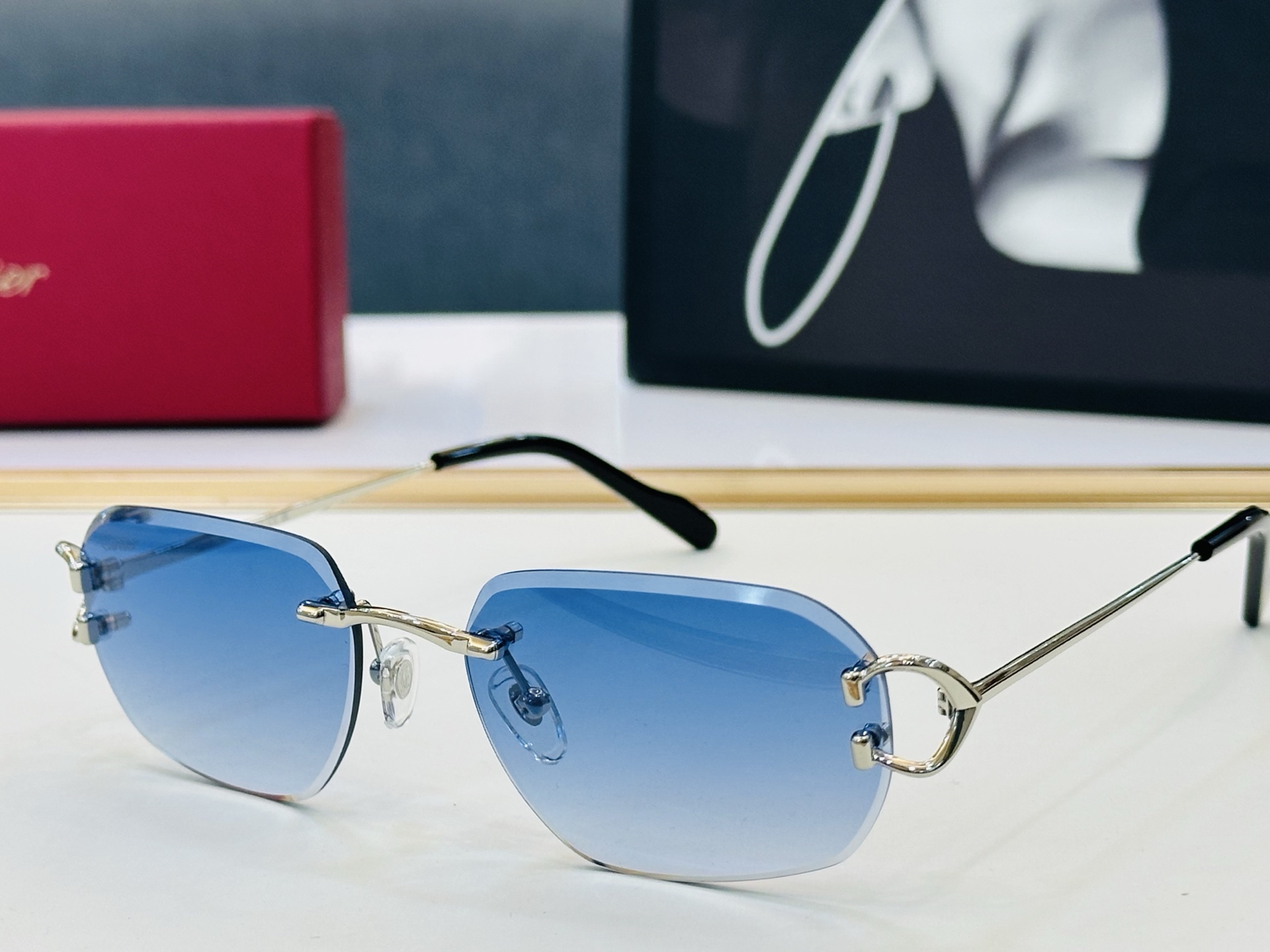🆕 原版Cartie* 卡家 官网经典款 太阳镜 CT0478S Size：58口18-145 电镀工艺