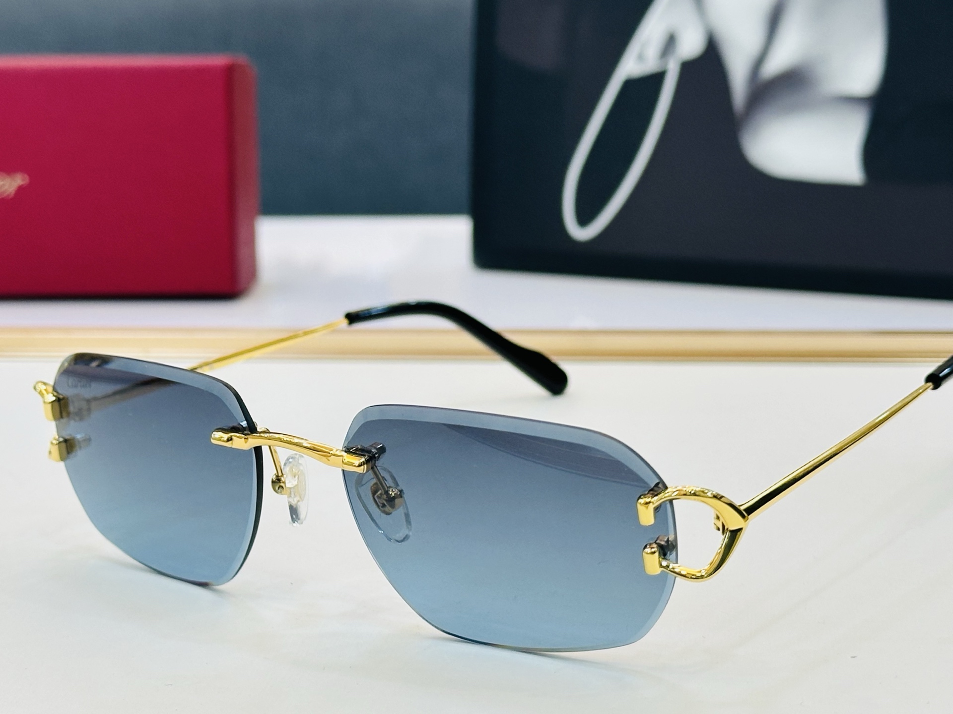 🆕 原版Cartie* 卡家 官网经典款 太阳镜 CT0478S Size：58口18-145 电镀工艺