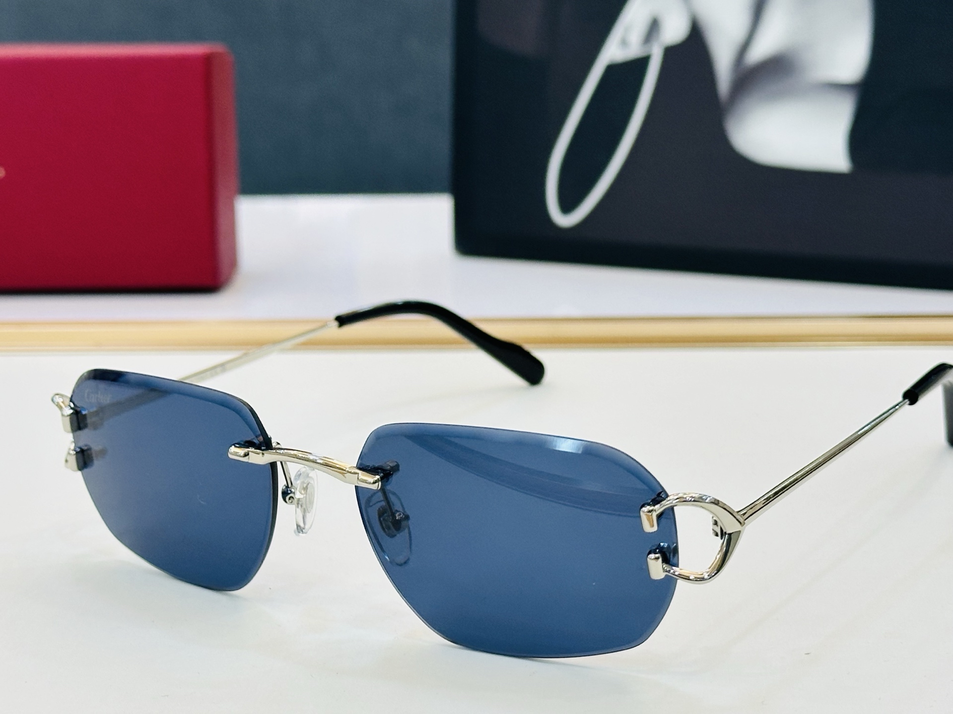 🆕 原版Cartie* 卡家 官网经典款 太阳镜 CT0478S Size：58口18-145 电镀工艺