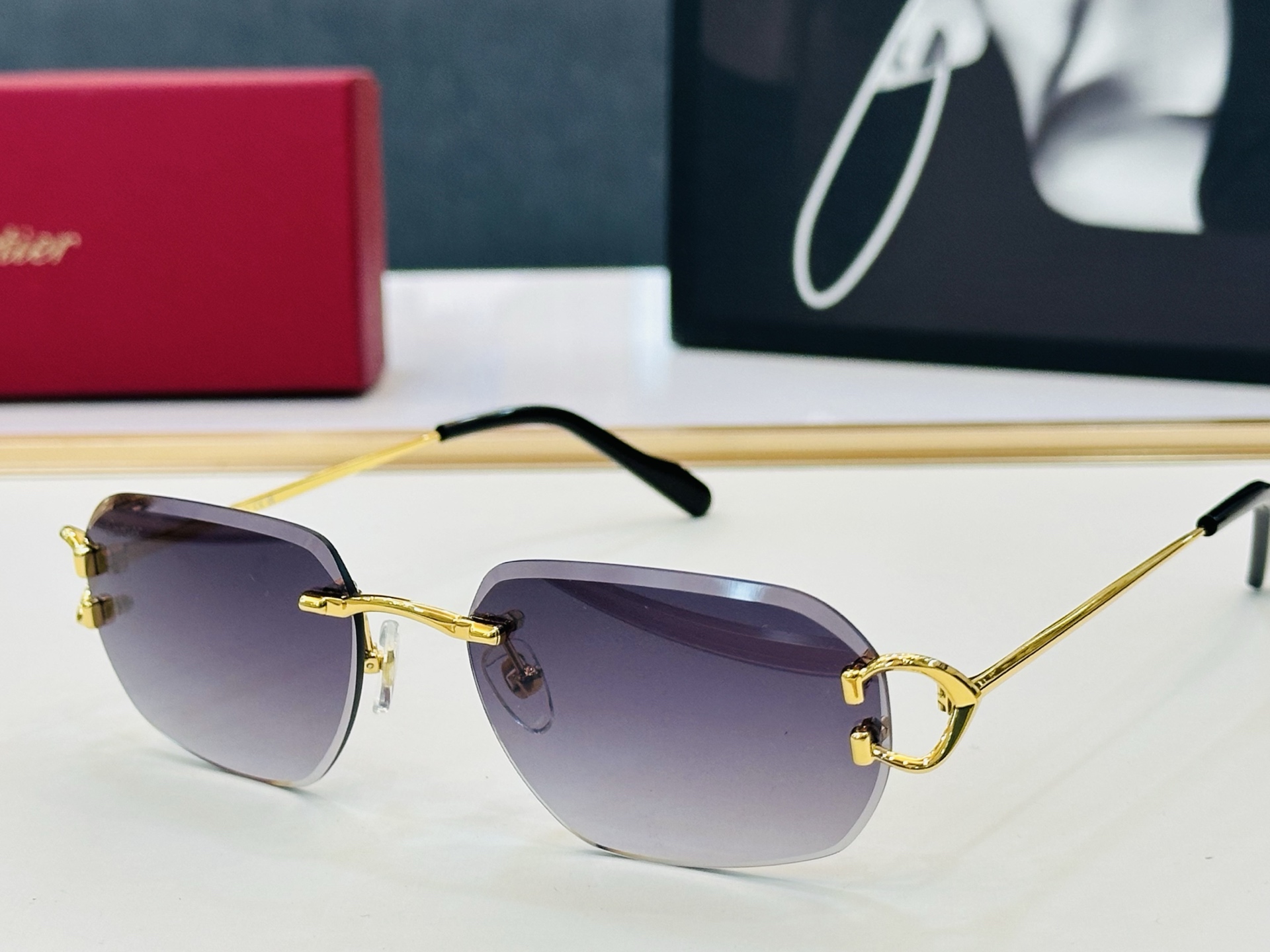 🆕 原版Cartie* 卡家 官网经典款 太阳镜 CT0478S Size：58口18-145 电镀工艺
