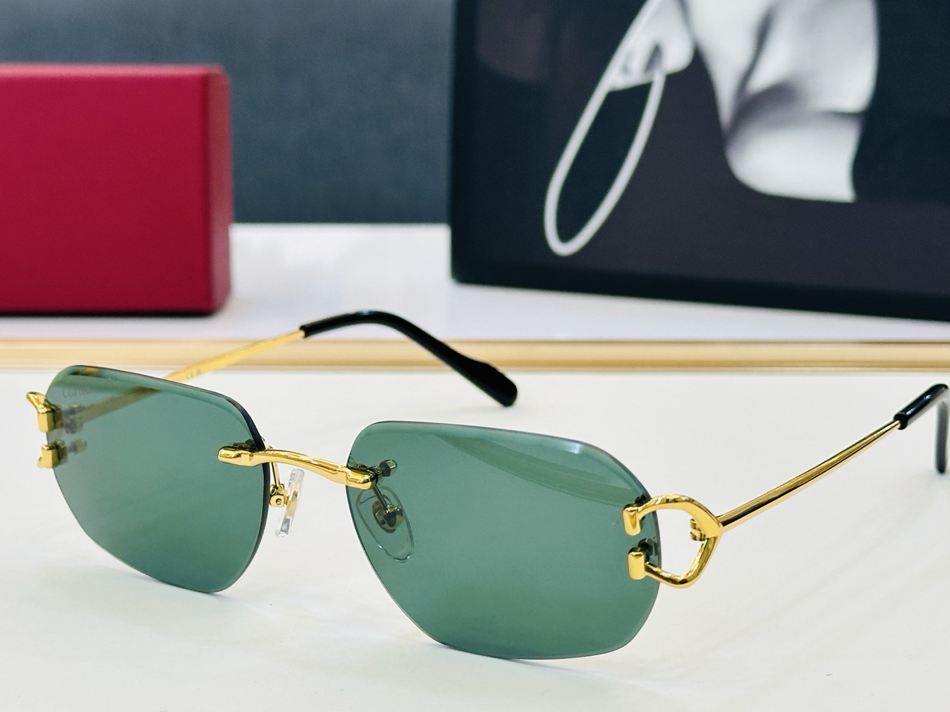 🆕 原版Cartie* 卡家 官网经典款 太阳镜 CT0478S Size：58口18-145 电镀工艺