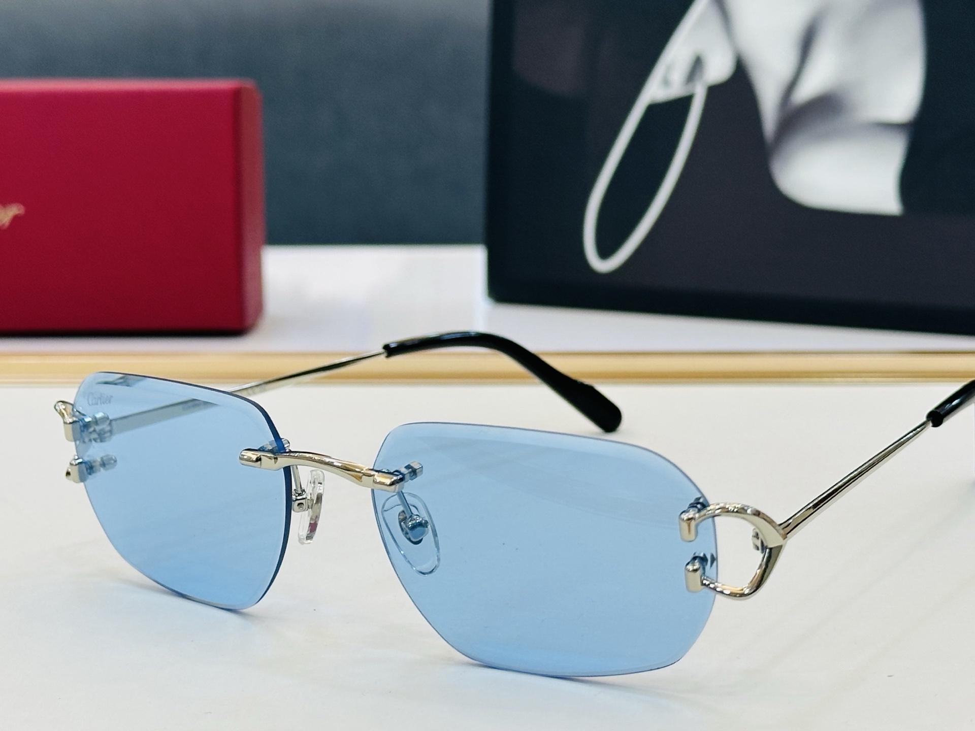 🆕 原版Cartie* 卡家 官网经典款 太阳镜 CT0478S Size：58口18-145 电镀工艺