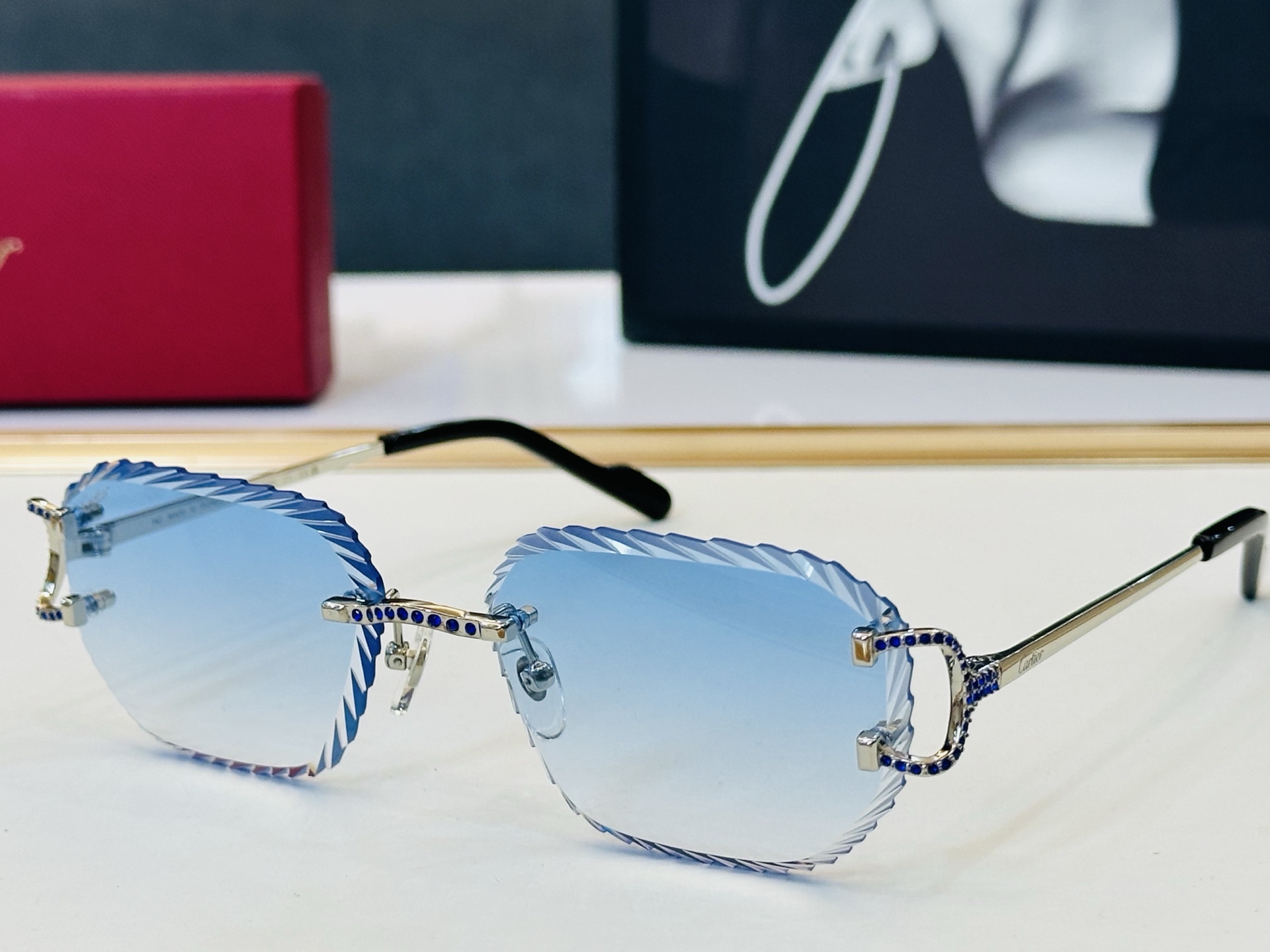 🆕 原版Cartie* 卡家 太阳镜 CT01833  Size：58口17-142 电镀工艺精湛大牌品