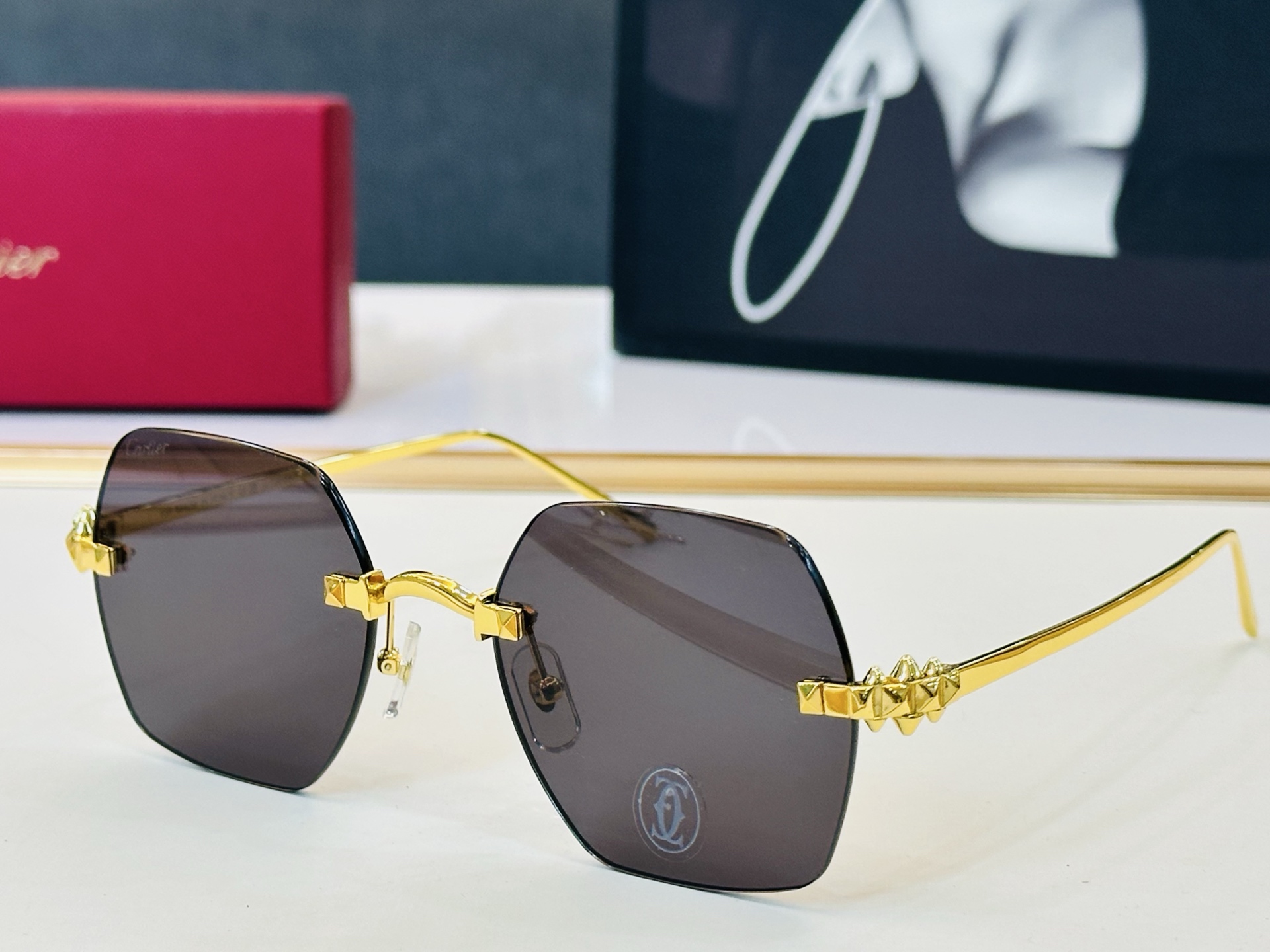 NO:825626,Cartie* Carjia sunglasses CT0646 O Size 54 mouth 19 - Exquisite plating technology and full of temperament!  One men and women same style glasses, sunglasses, sunglasses, glasses, cartier19860909Cartie* 卡家 太阳镜 CT0646 O Size54口19- 电镀工艺精湛气质十足！一男女同款 眼镜墨镜太阳镜,眼镜,cartier,glasses