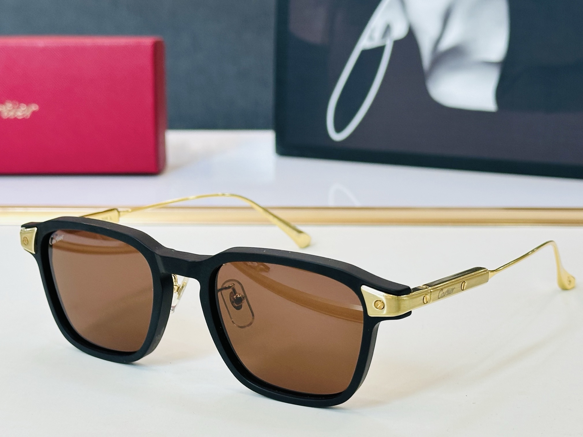 Cartie* 卡家 CT0612OA 太阳镜 Size：52口20-145 工艺精湛气质十足！q男女同