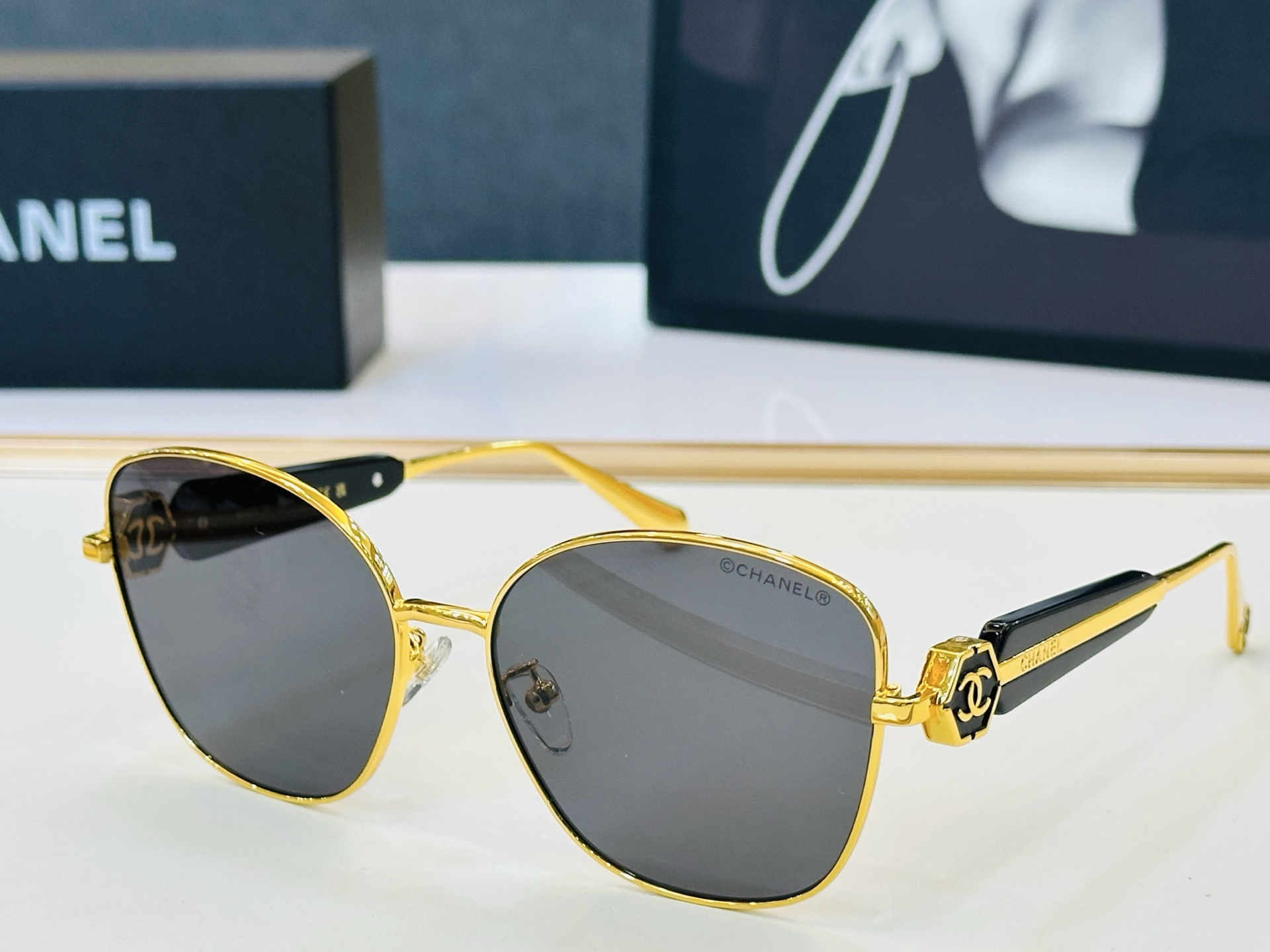 NO:825642,[CHANE*/香家] MODEL: CH5518-H size 59 mouth 18-140 G sunglasses glasses sunglasses sunglasses, glasses, chanel, chanel19860909【CHANE*/香家】MODEL:CH5518-H size59口18-140 G太阳镜 眼镜墨镜太阳镜,眼镜,chanel,chanel,glasses