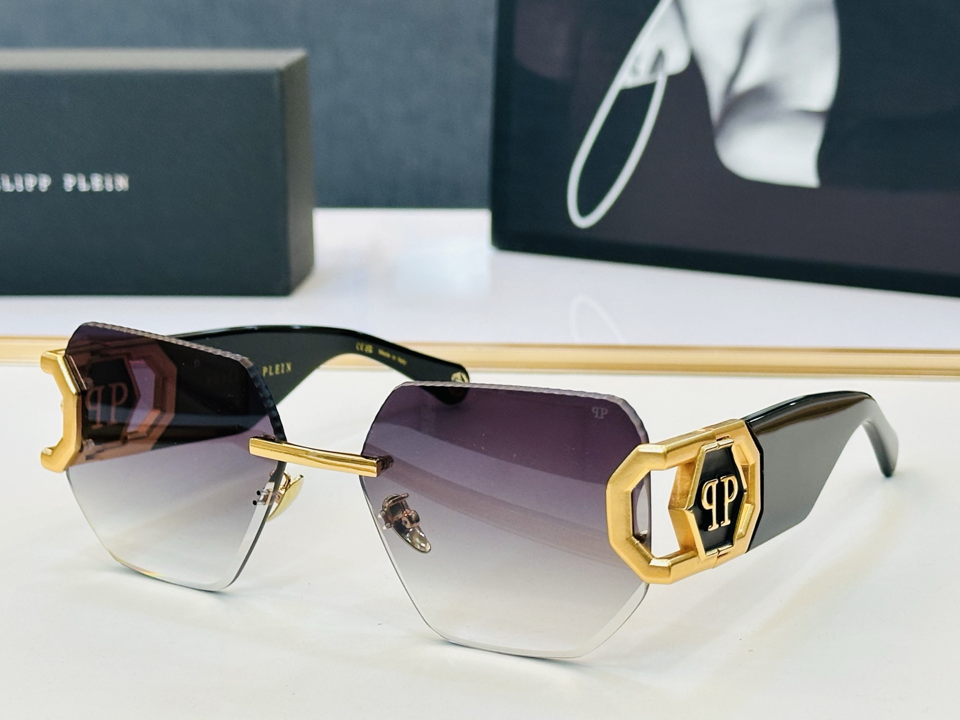 NO:825710,PHILIPP PLEIN SP SIZE: 63 mouth 12- bmP glasses sunglasses sunglasses, glasses19860909PHILIPP PLEIN SP SIZE: 63口12-  bmP眼镜墨镜太阳镜,眼镜,glasses