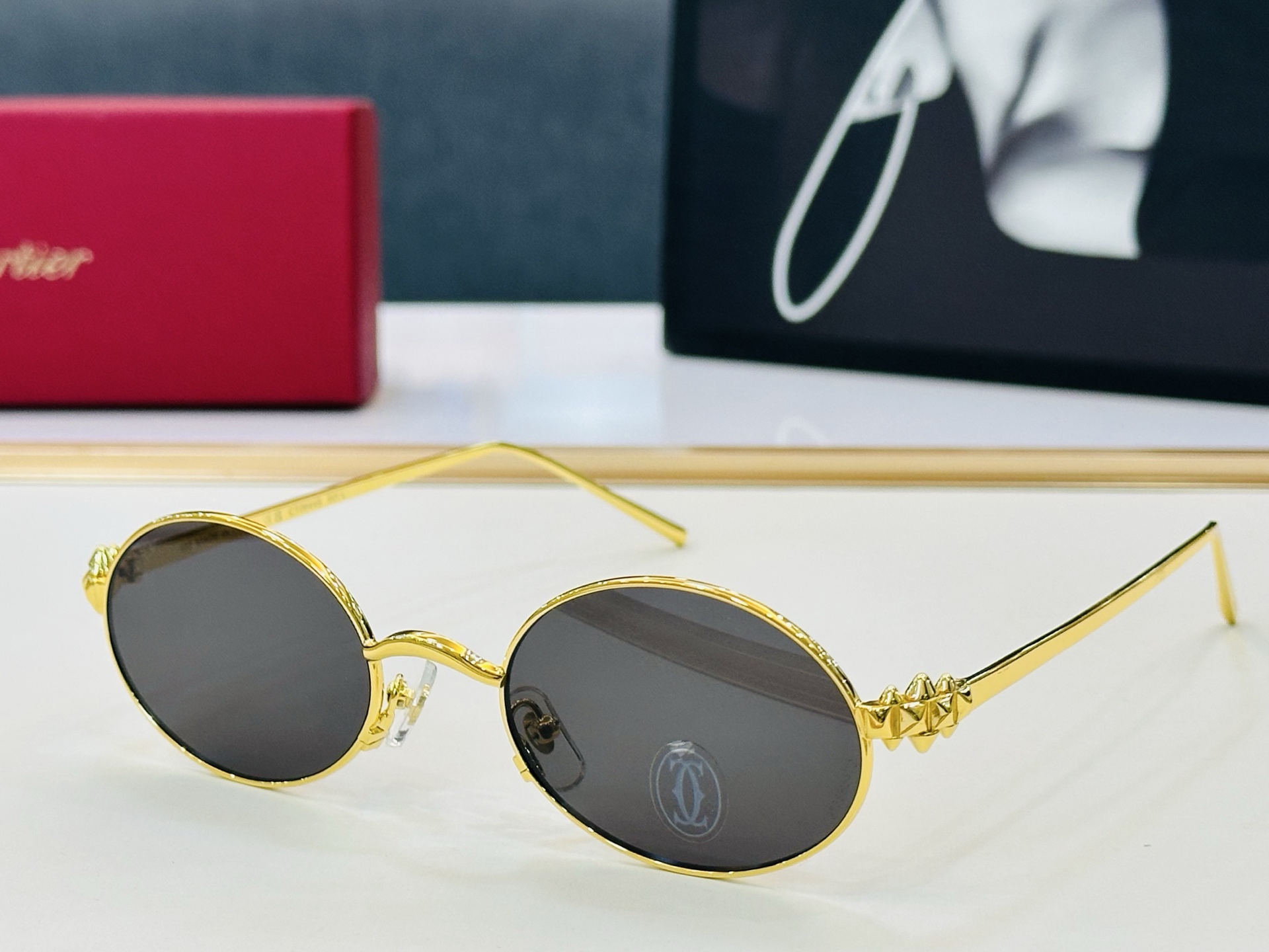 NO:825711,Cartie* Carjia Sunglasses CT0644S Size 52 Mouth 20 - Exquisite electroplating technology and full of temperament!  One men and women same style glasses, sunglasses, sunglasses, glasses, cartier19860909Cartie* 卡家 太阳镜 CT0644S Size52口20- 电镀工艺精湛气质十足！一男女同款 眼镜墨镜太阳镜,眼镜,cartier,glasses