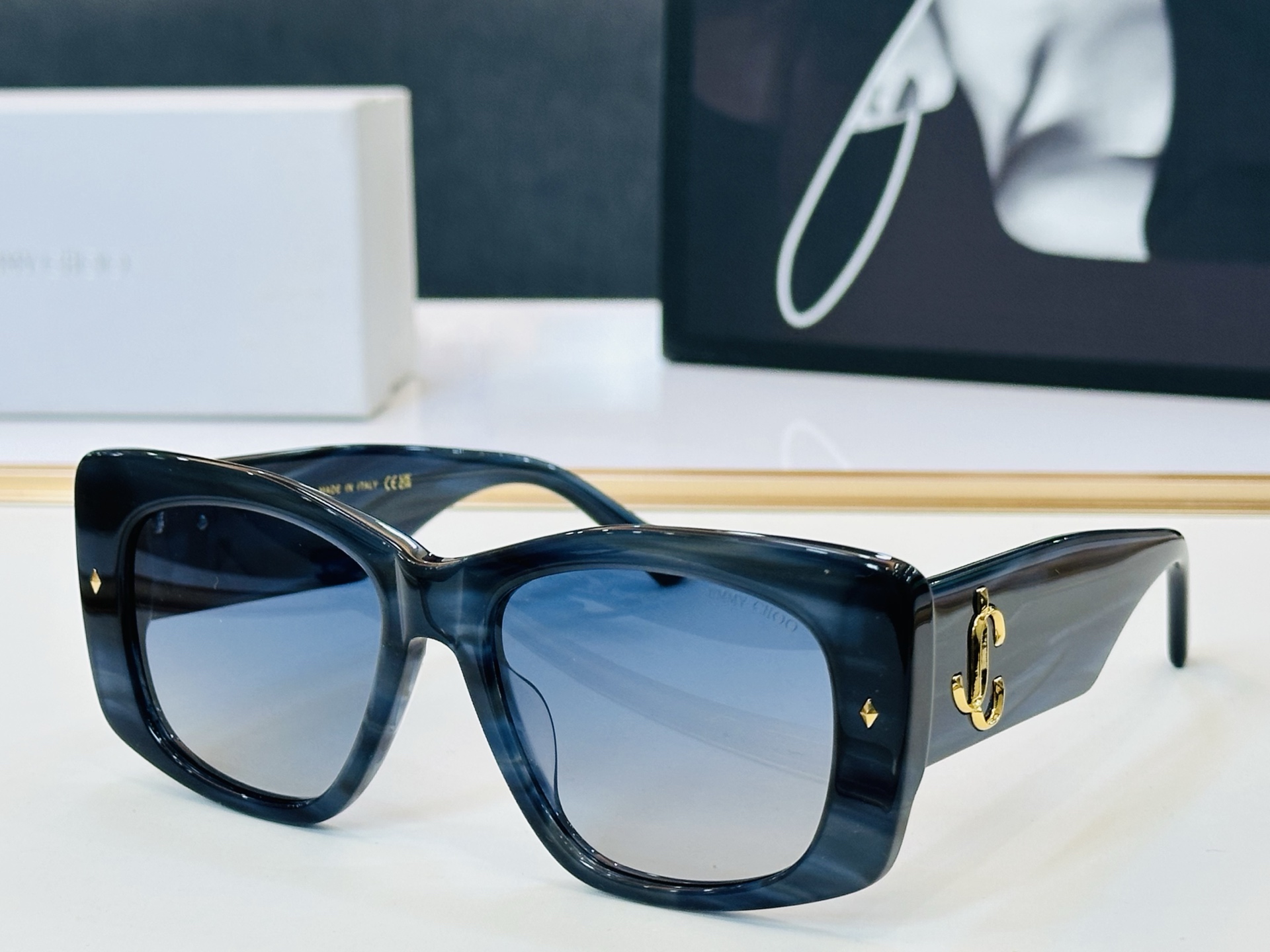 JIMMY CHO* 吉米家 JC5061U Size：54口18-142 新款 坚持一如既往最高品质 