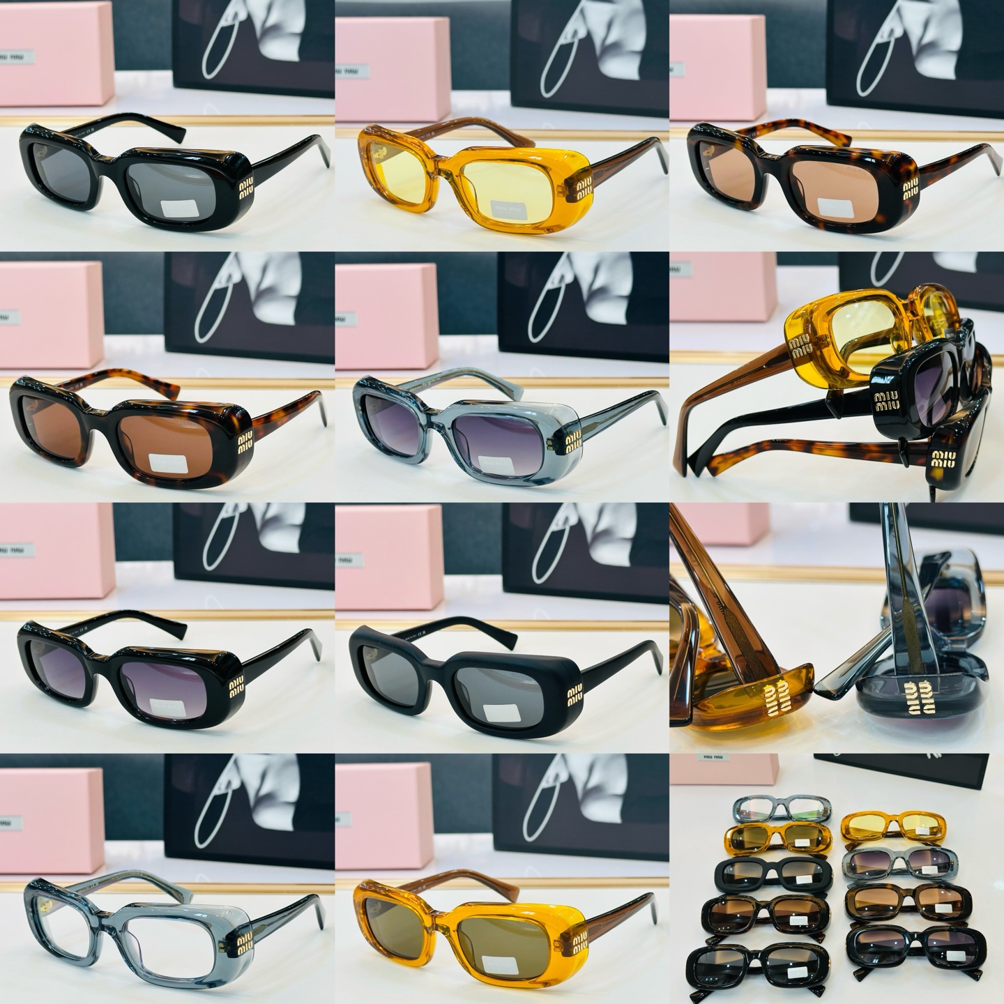 ❤️❤️🆕 谬家 MU B13S Size：52口22-140 [玫瑰]得意]微笑] F独具品质 配光镜