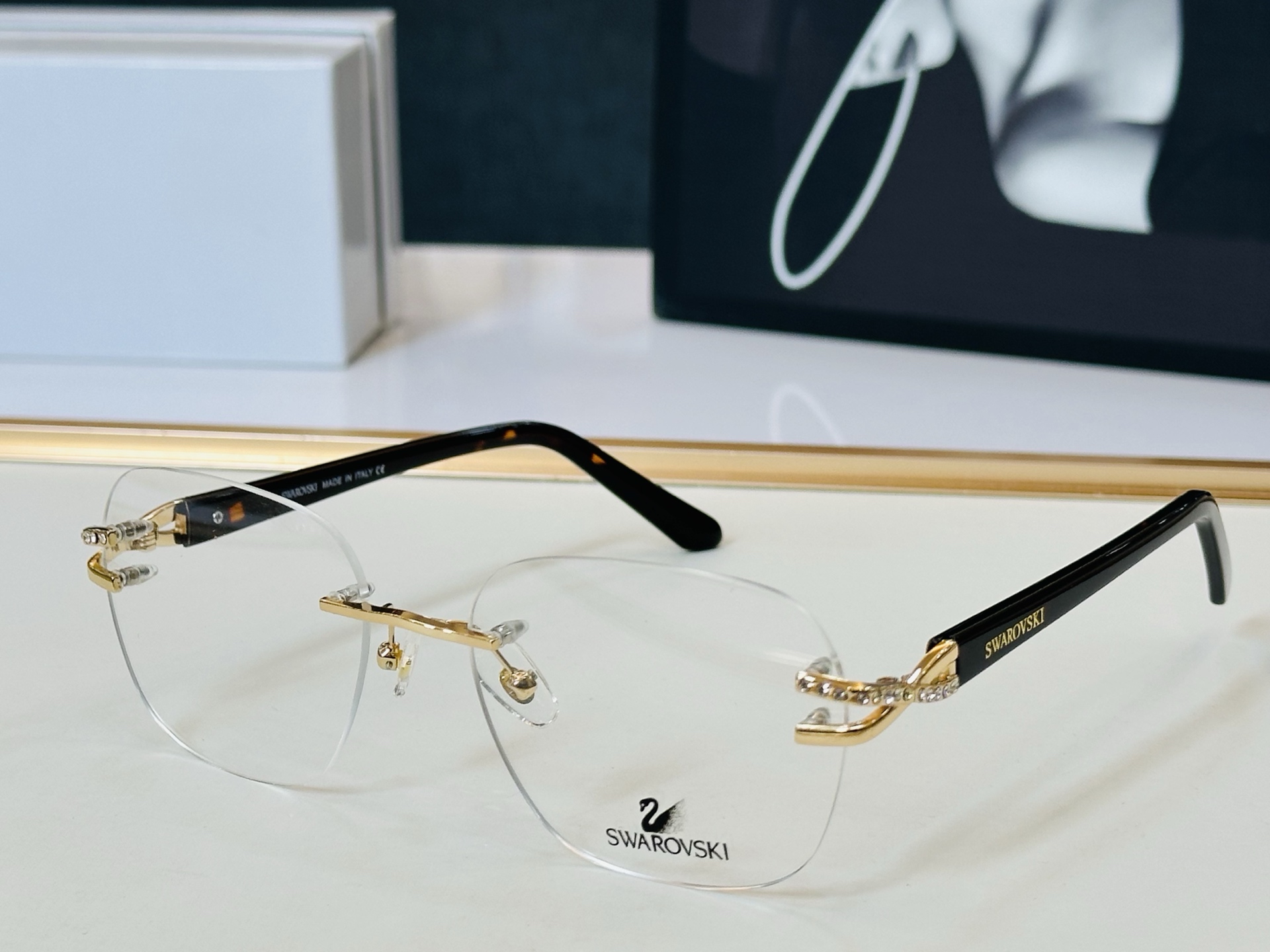 🎀施华洛世奇 SK2033 Size：55口18-140 原单品质 💝品质突显气质 L🎀 配光架🎉