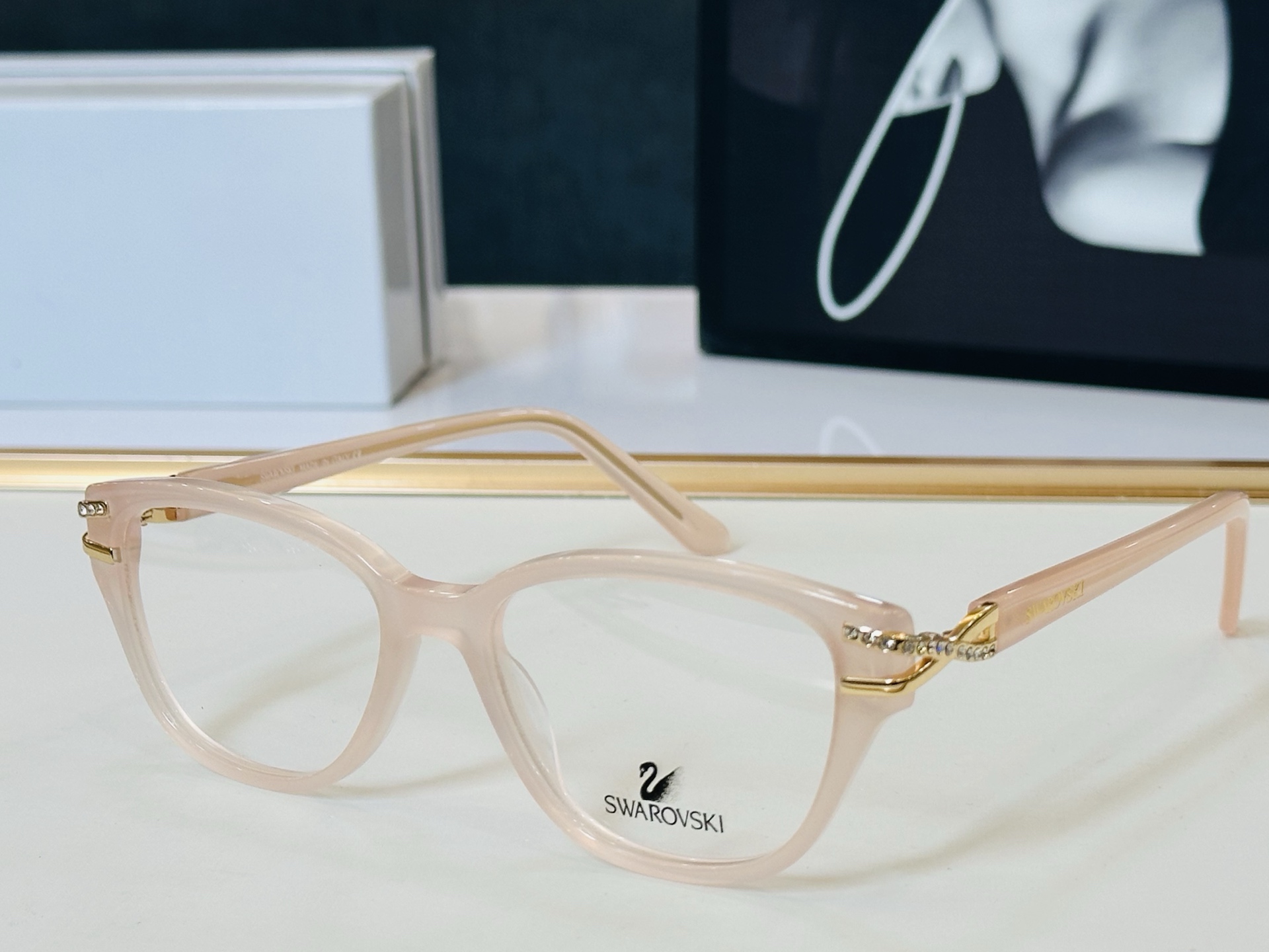 🎀施华洛世奇 SK2032 Size：53口17-145 原单品质 💝品质突显气质 L🎀 配光架🎉