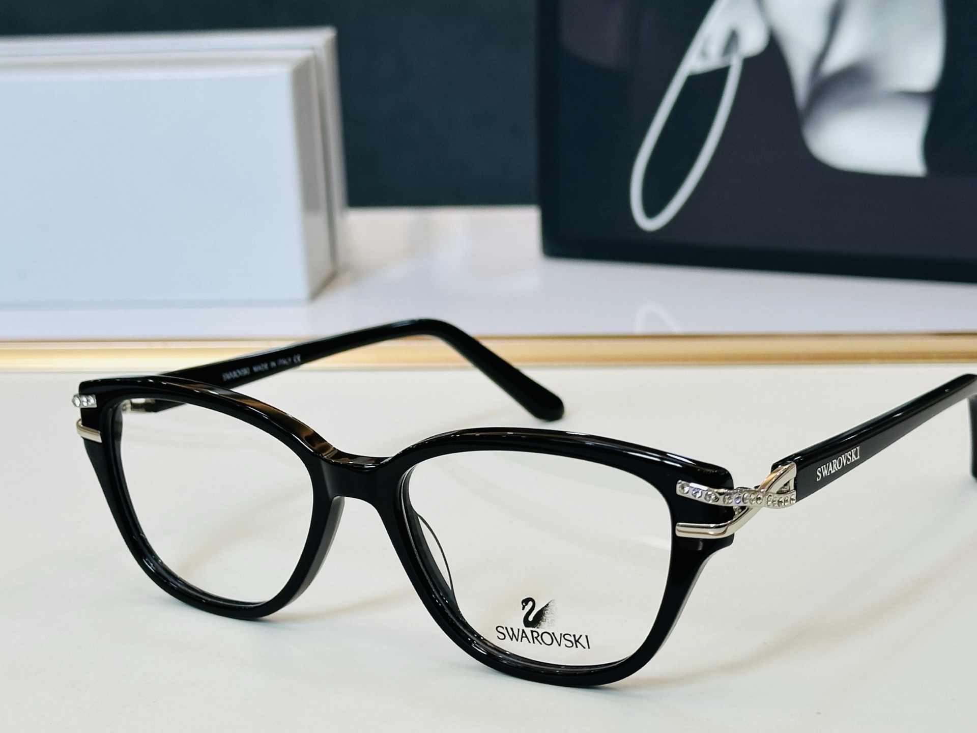 NO:825853,Swarovski SK2032 Size 53 mouth 17-145 Original quality, quality highlights temperament L light fitting frame, glasses, sunglasses, sunglasses, glasses, swarovski19860909施华洛世奇 SK2032 Size53口17-145 原单品质 品质突显气质 L 配光架 眼镜墨镜太阳镜,眼镜,swarovski,glasses
