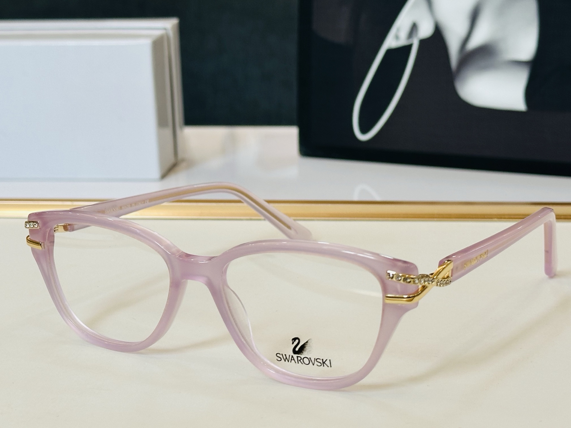 🎀施华洛世奇 SK2032 Size：53口17-145 原单品质 💝品质突显气质 L🎀 配光架🎉