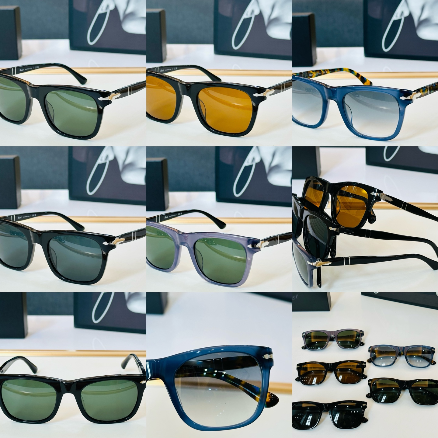 Persol❤️🔺MODEL：PO3269-S ❤️SIZE：52口20-145 板材框 L太阳镜