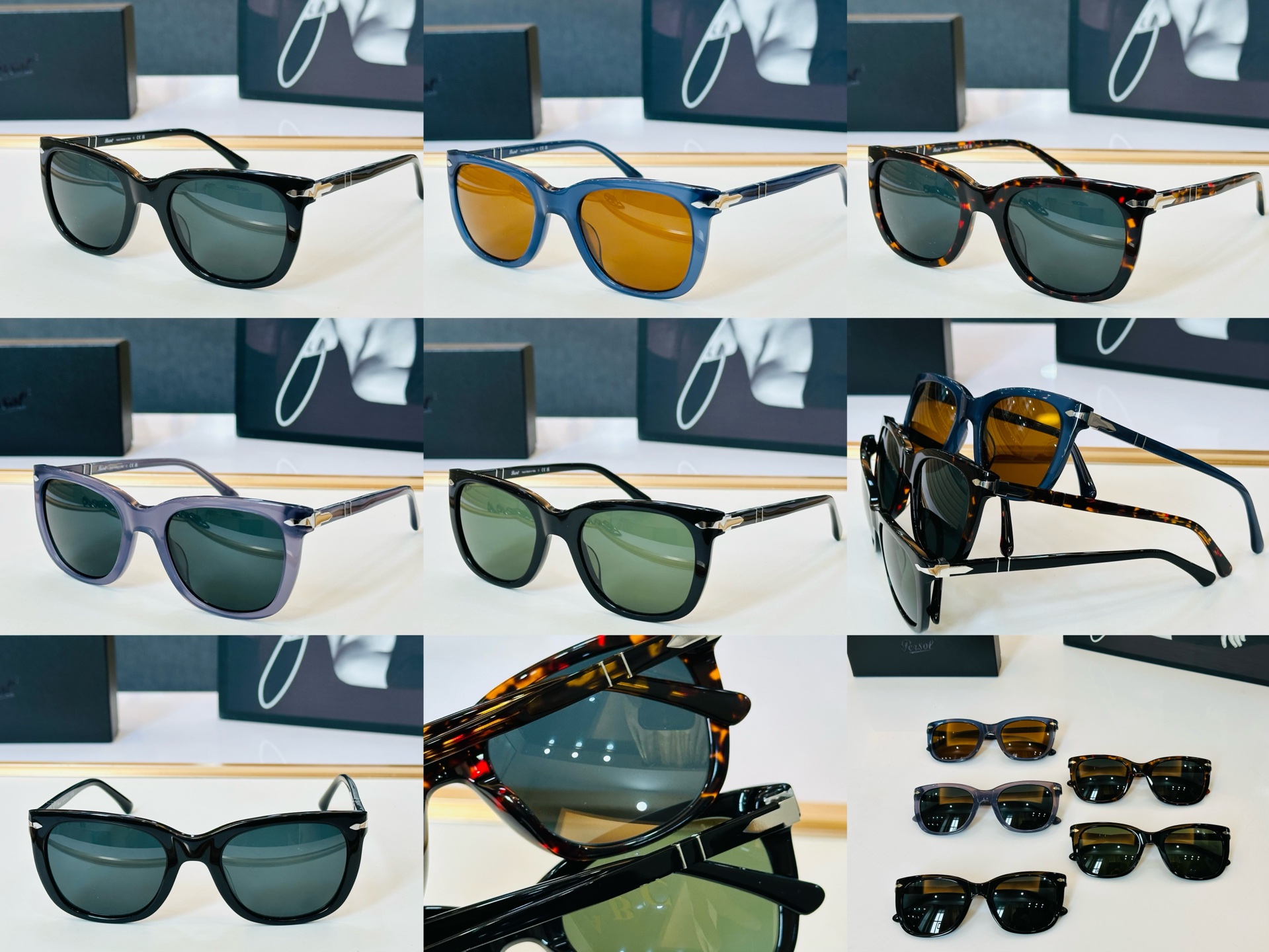 Persol❤️🔺MODEL：PO3372-S ❤️SIZE：53口21-145 板材框 L太阳镜