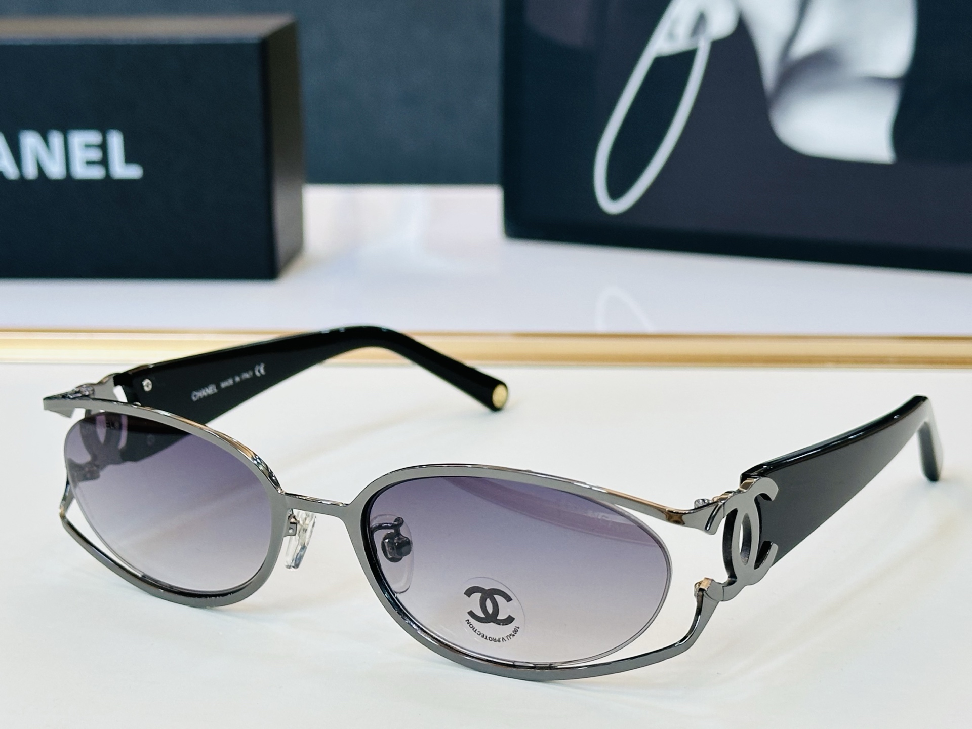 NO:825833,[CHANE*/香家] MODEL: CH4024 size 55 mouth 19-130 F sunglasses glasses sunglasses sunglasses, glasses, chanel, chanel19860909【CHANE*/香家】MODEL:CH4024 size55口19-130 F太阳镜 眼镜墨镜太阳镜,眼镜,chanel,chanel,glasses