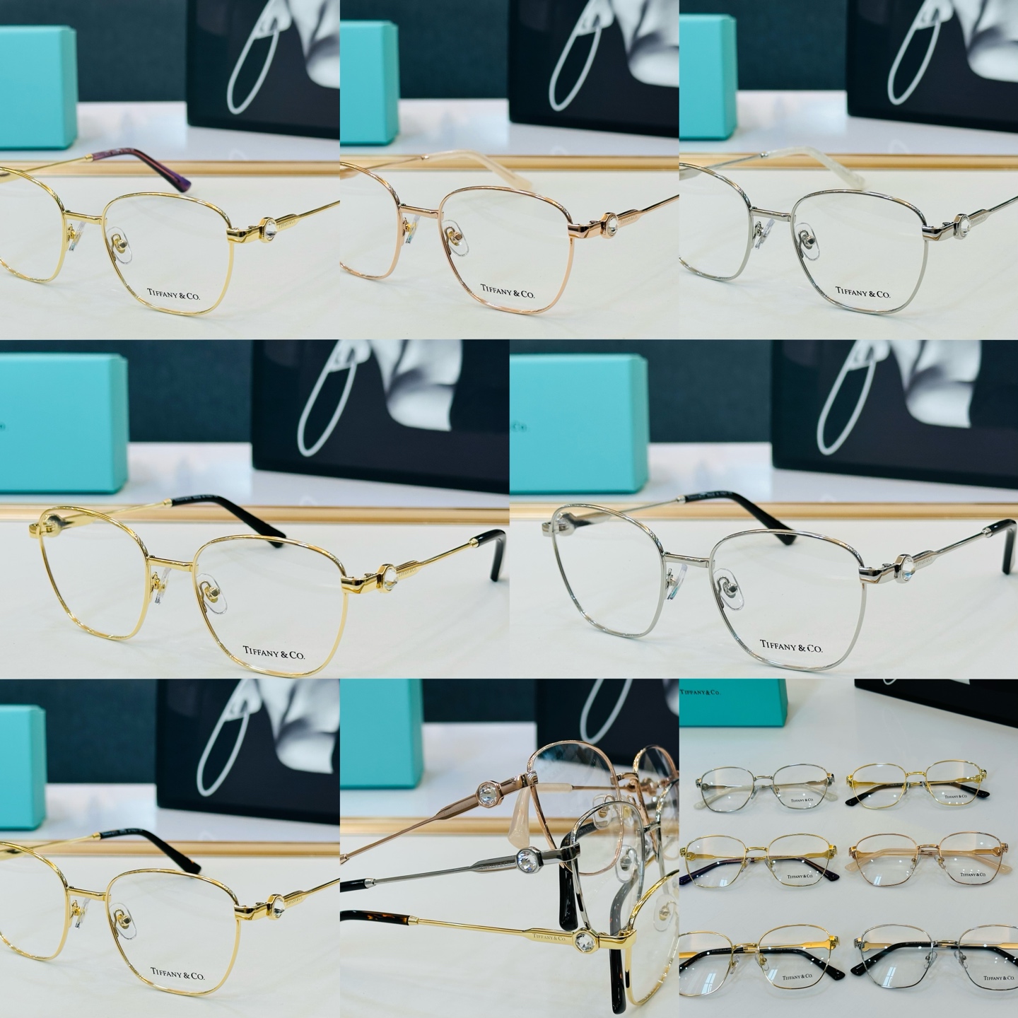 蒂芙家 Tiffany & CO. SK1021D   Size：52口19-140 时尚太阳镜架 👍L