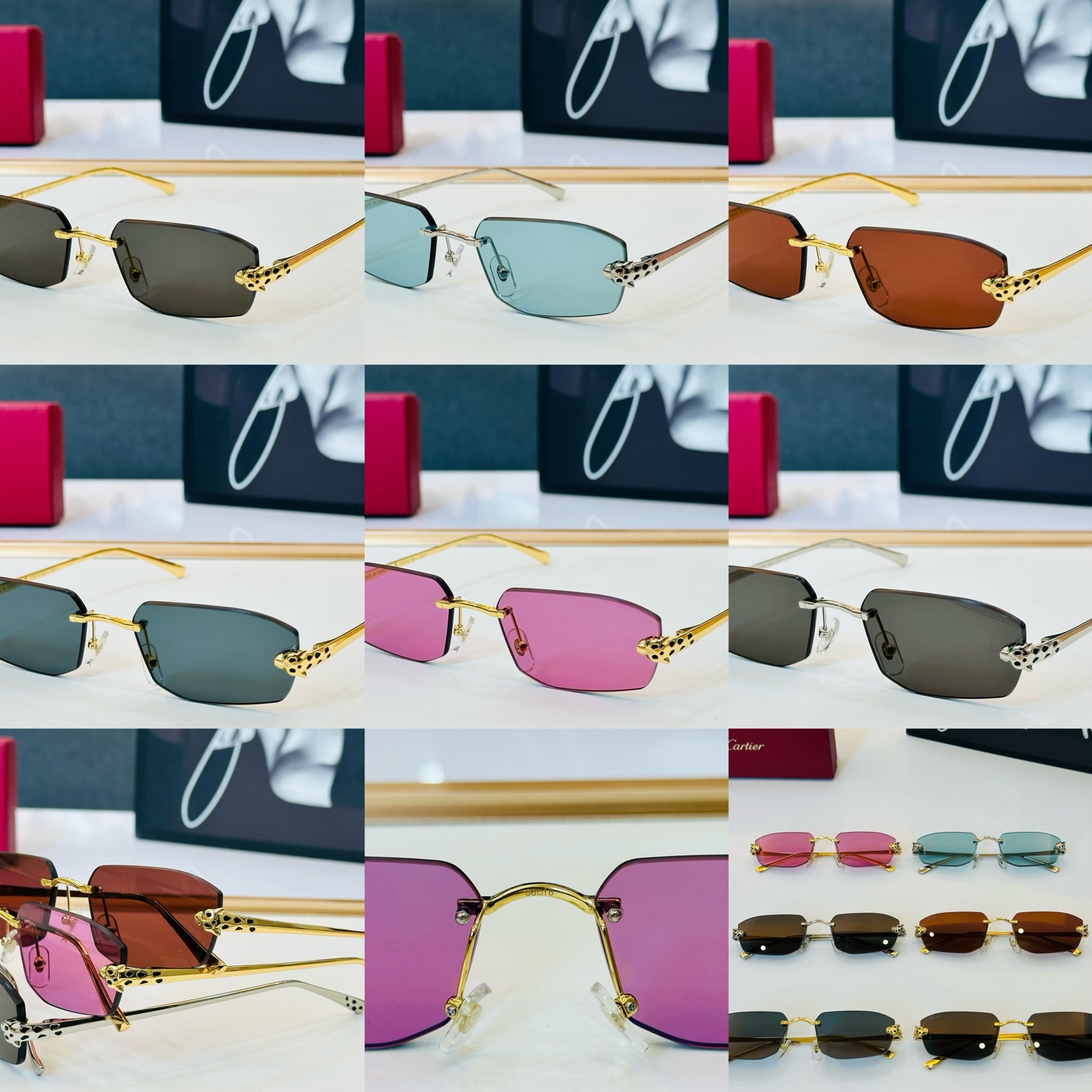 Cartie* 卡家 太阳镜 CT0474S Size：56口18-140 电镀工艺精湛气质十足！CC男