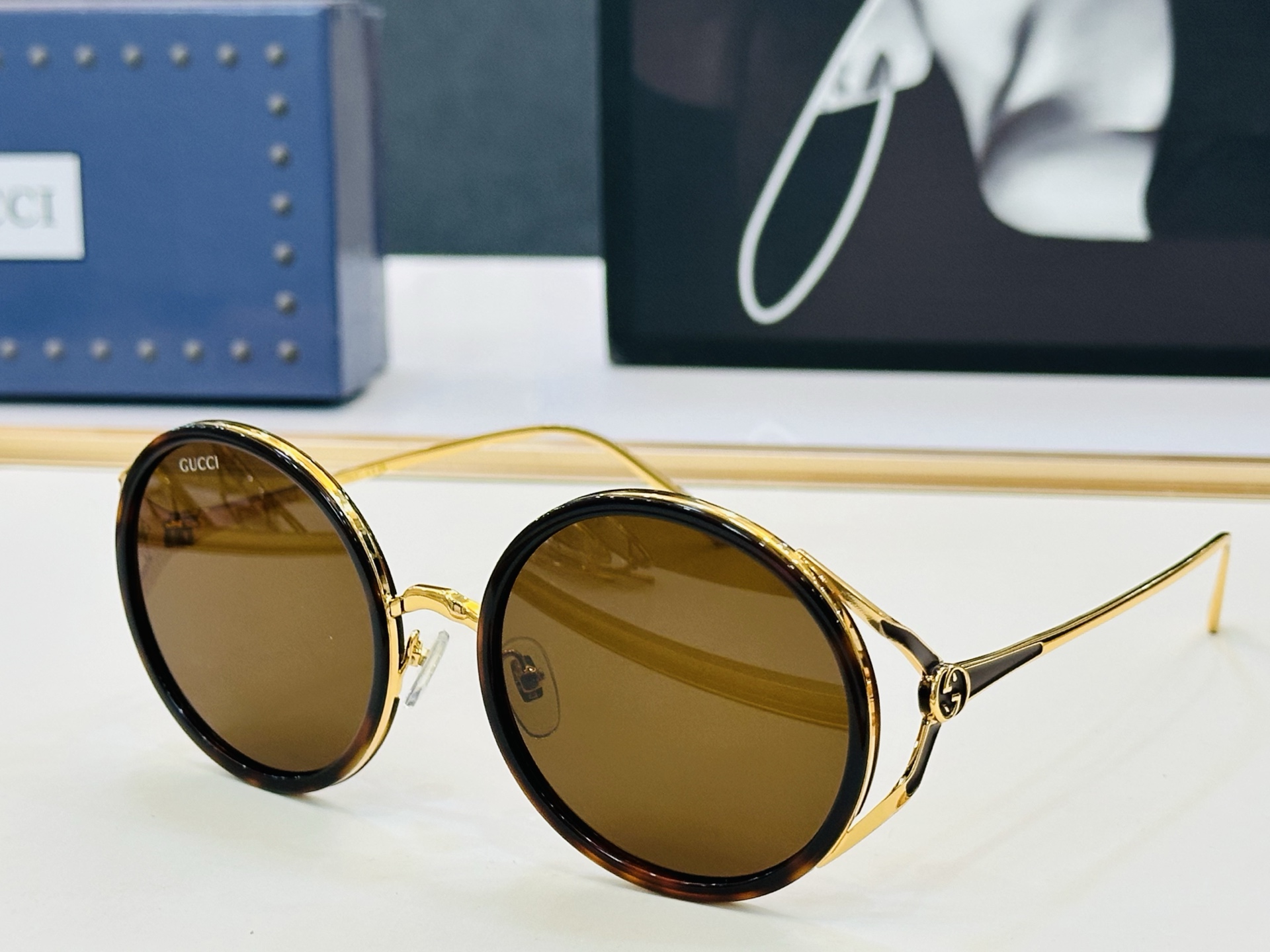 GUCC* 古家 GG2181S 🐝🐝系列 Size：56口21-140 🍁🍁 D超绝品质 🔥