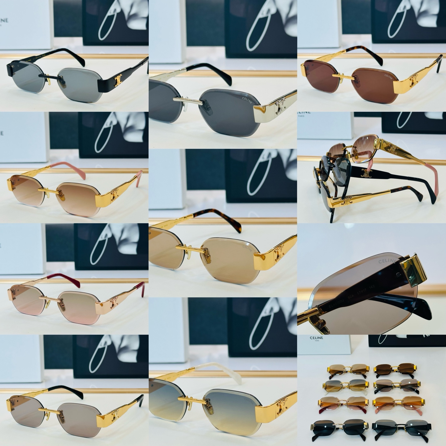 【CELINE】赛琳 CL42120U Size：57口17-142     一直热销的款式 欧美风 X