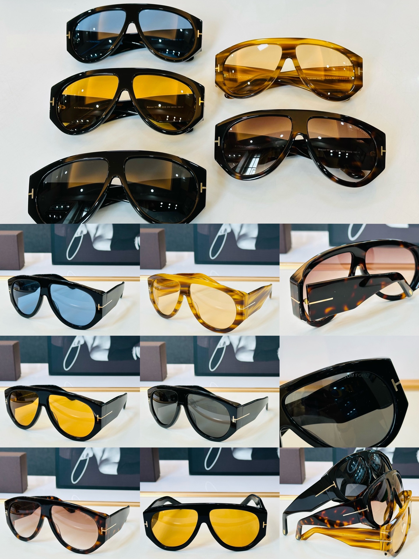 🆕款 TOM FORD🏇汤姆家 MODEL:FT1044 Size：60口12-140 🈷️😍时尚潮流 