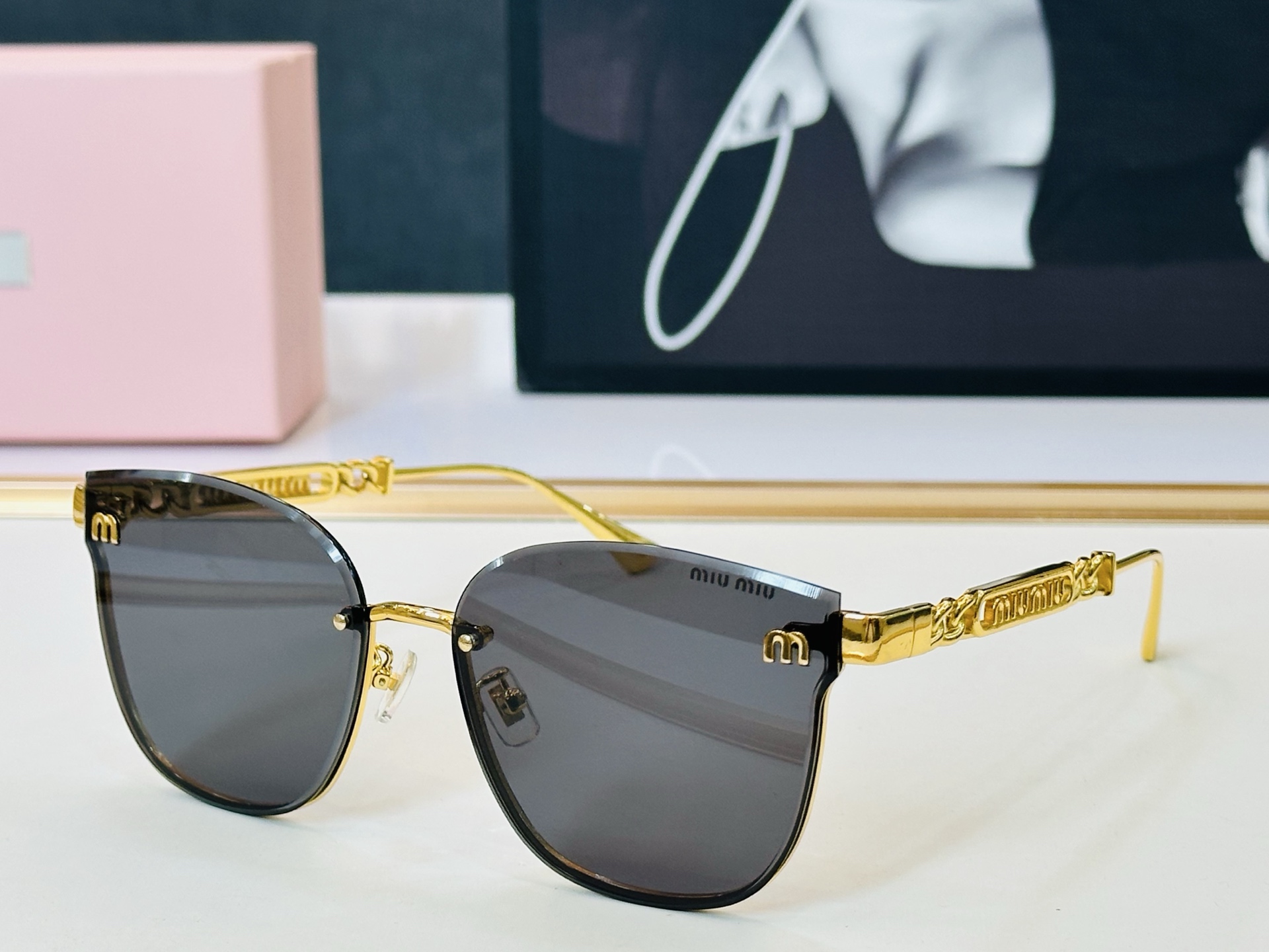 NO:827417,Miujia MU77ZS Size 61 Mouth 16-145 Women's Sunglasses [Rose][Rose] High-end G Fashion Sunglasses Trendy [Strong][Strong] Sunglasses Glasses Sunglasses Sunglasses, Glasses19860909谬家 MU77ZS Size61口16-145 女士太阳眼镜 [玫瑰][玫瑰] 高档 G时尚墨镜潮人[强][强]太阳镜 眼镜墨镜太阳镜,眼镜,glasses