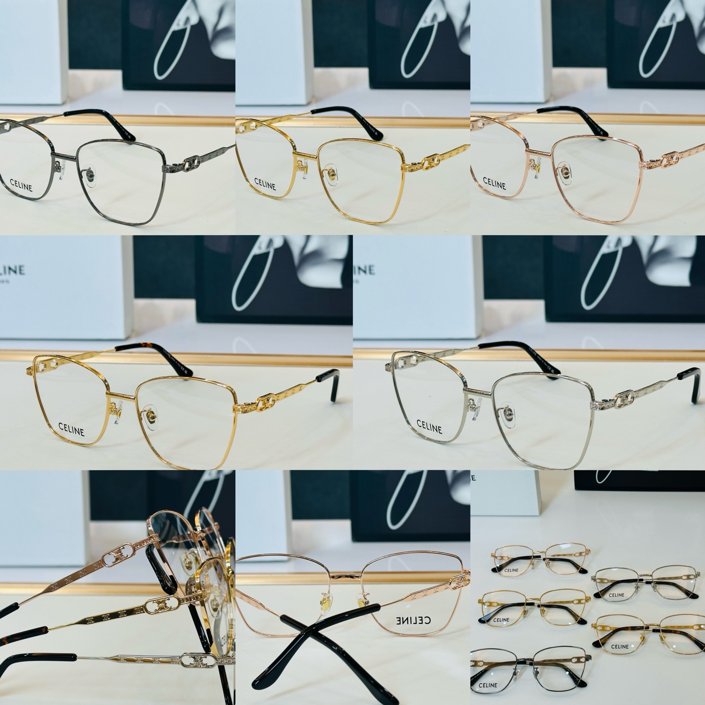 【CELINE】赛琳 CL51231 Size：53口18-145 一直热销的款式，欧美风 Z工艺超赞 