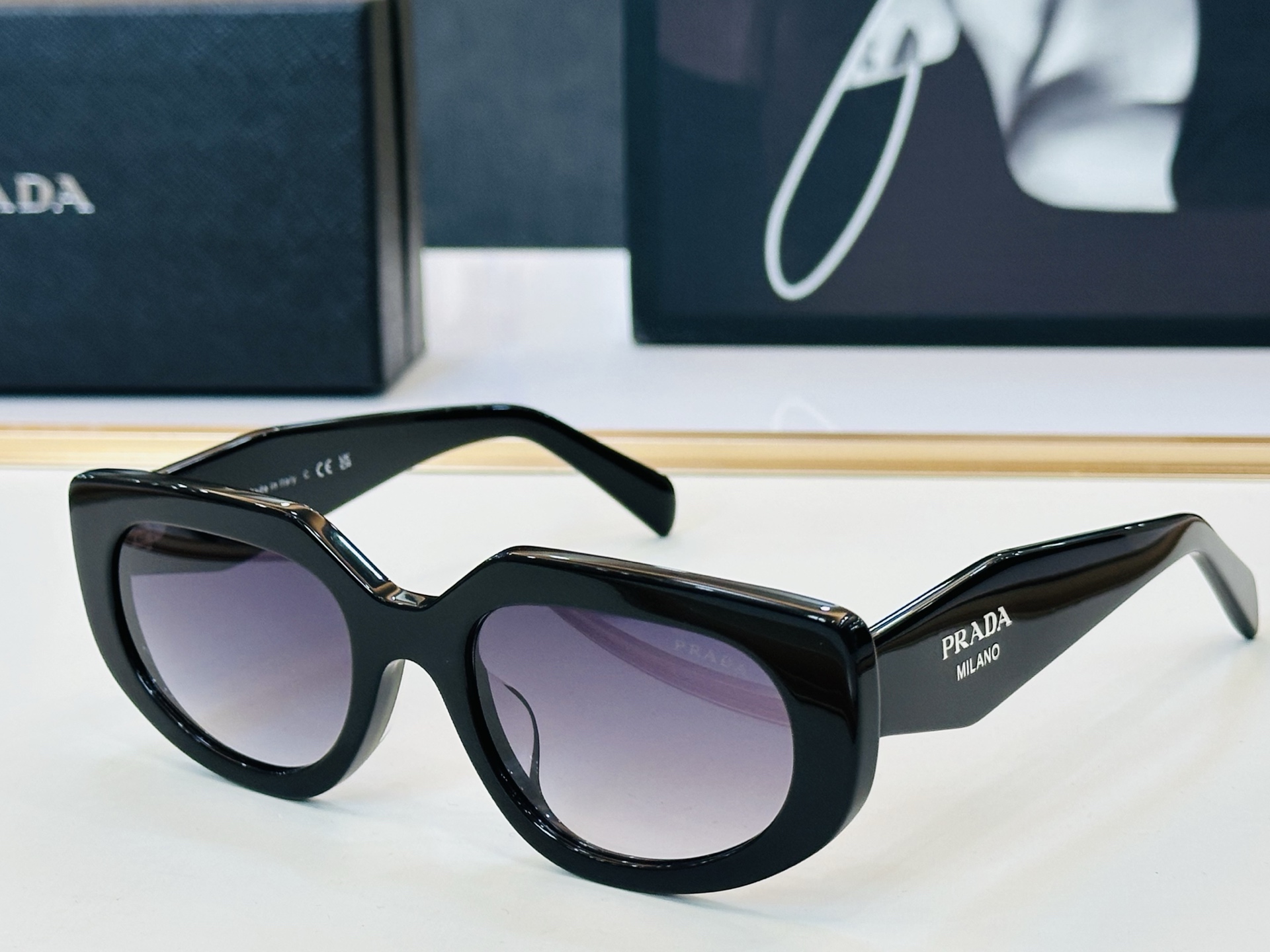 🔺PRAD*🔻普家 SPR D02 Size：53口20-140 眼镜系列堪称精湛制作 👍H太阳镜 高品