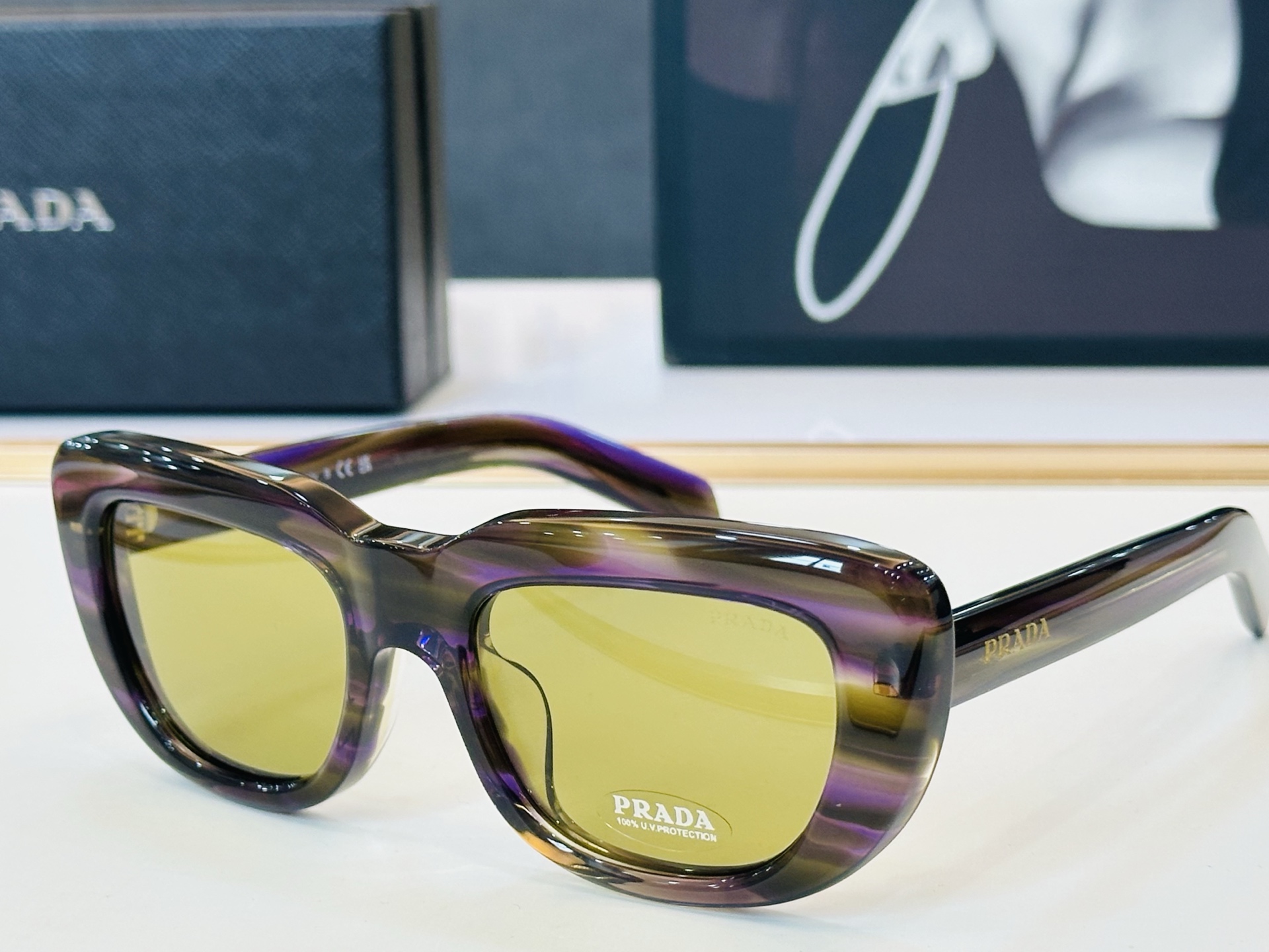 🔺PRAD*🔻普家 SPR D07-F Size：54口19-140 眼镜系列堪称精湛制作 👍H太阳镜 